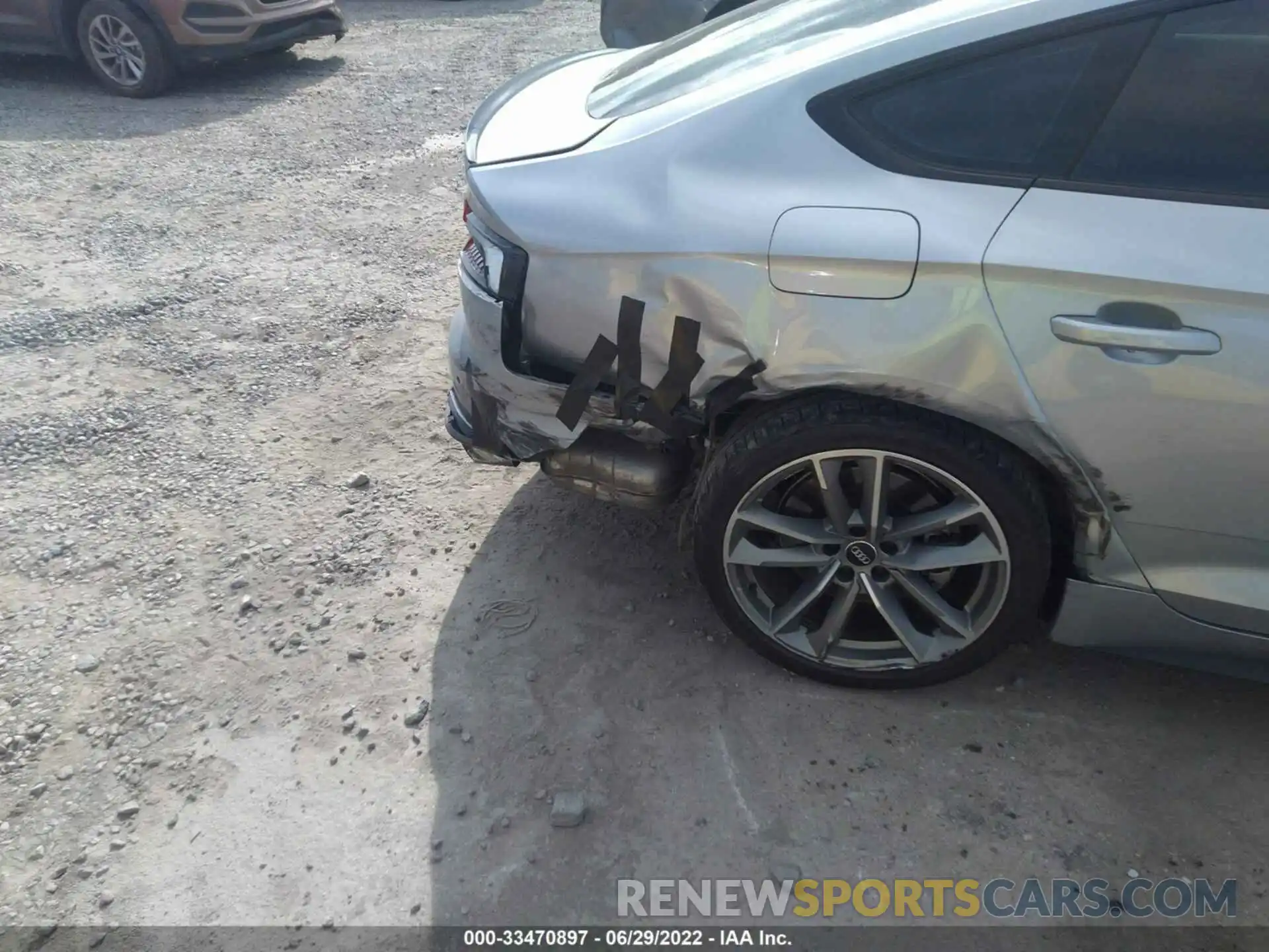 6 Photograph of a damaged car WAUENCF56KA006536 AUDI A5 SPORTBACK 2019