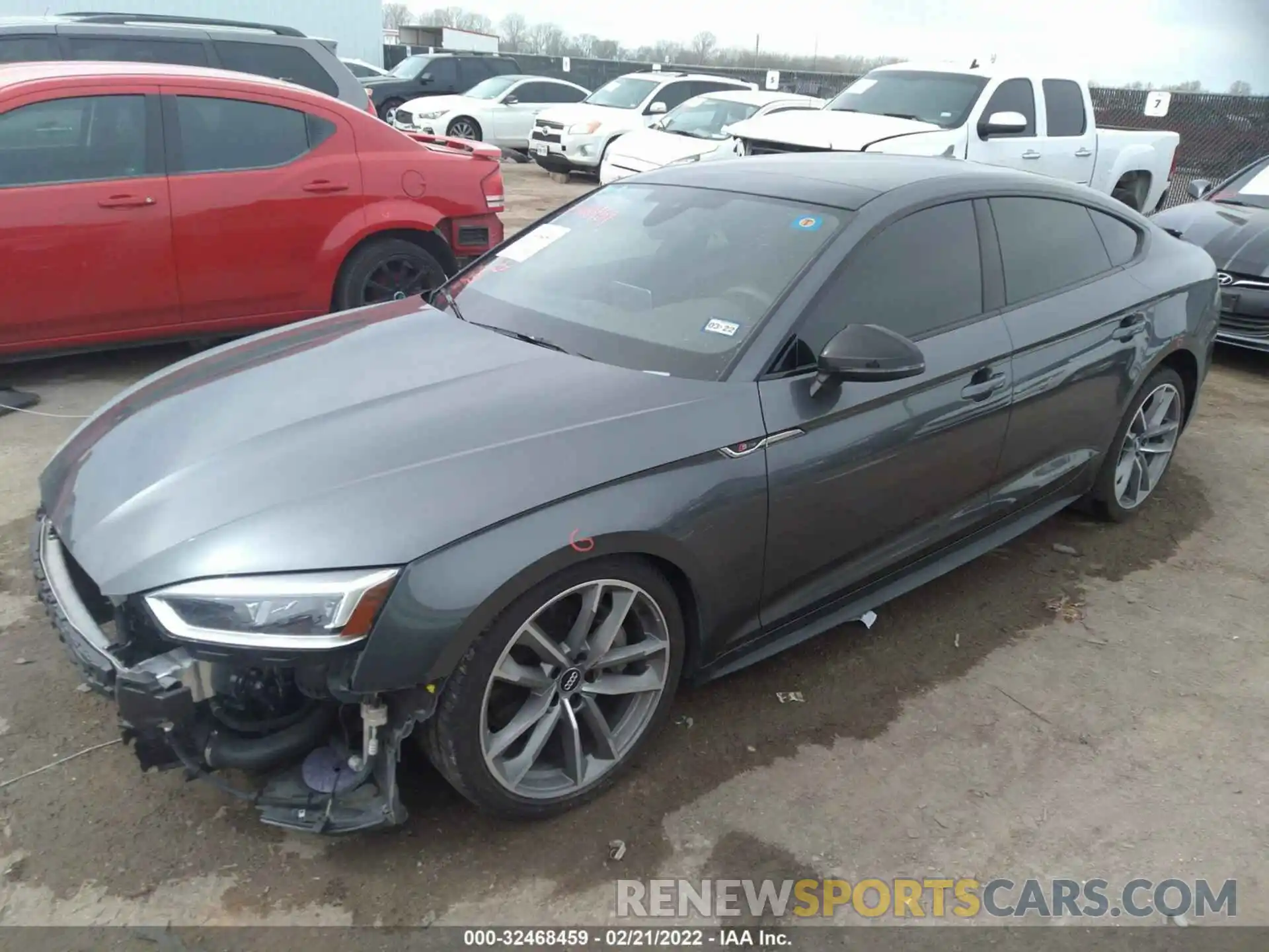 2 Photograph of a damaged car WAUENCF56KA021148 AUDI A5 SPORTBACK 2019