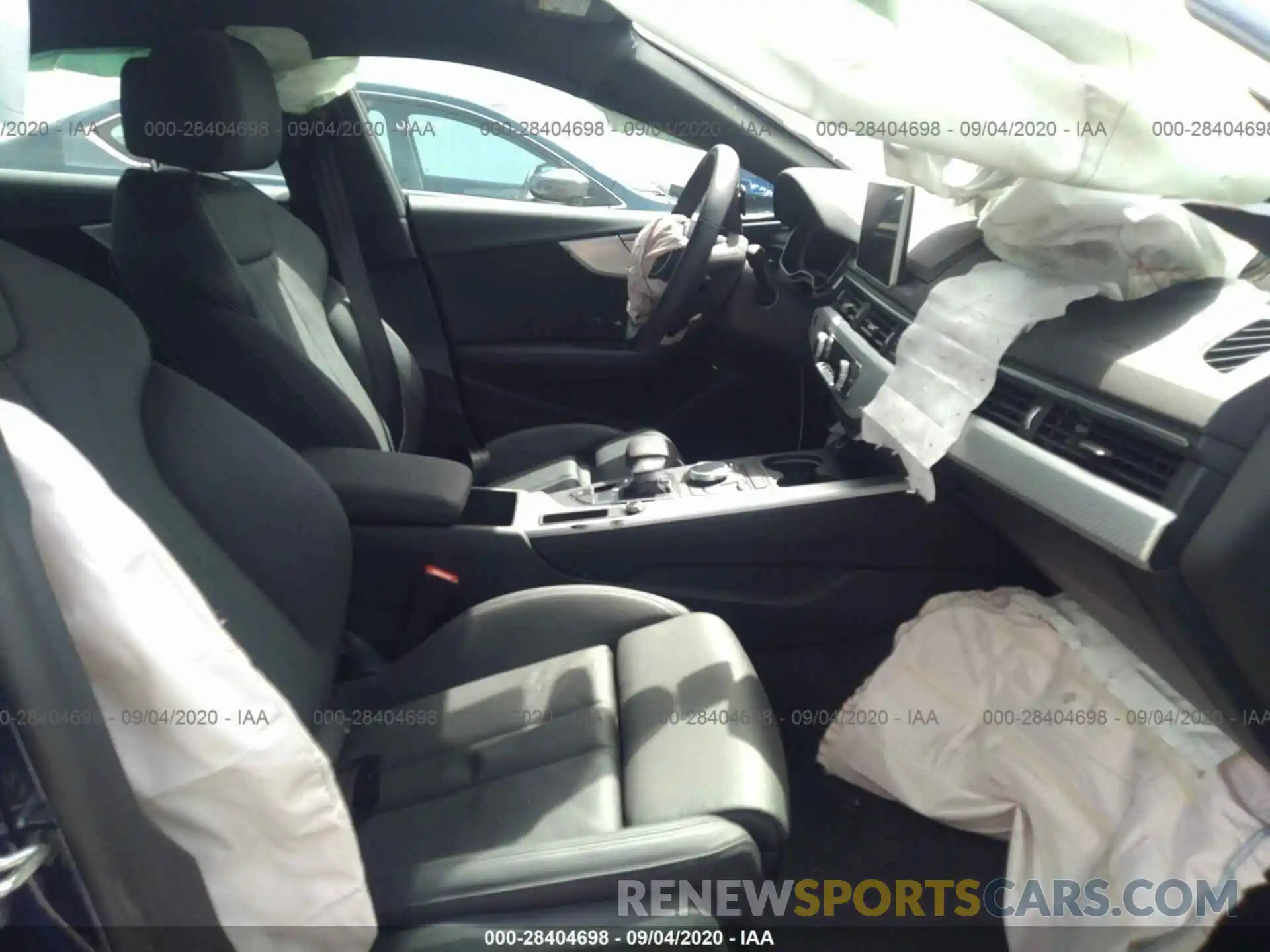 5 Photograph of a damaged car WAUENCF57KA070276 AUDI A5 SPORTBACK 2019