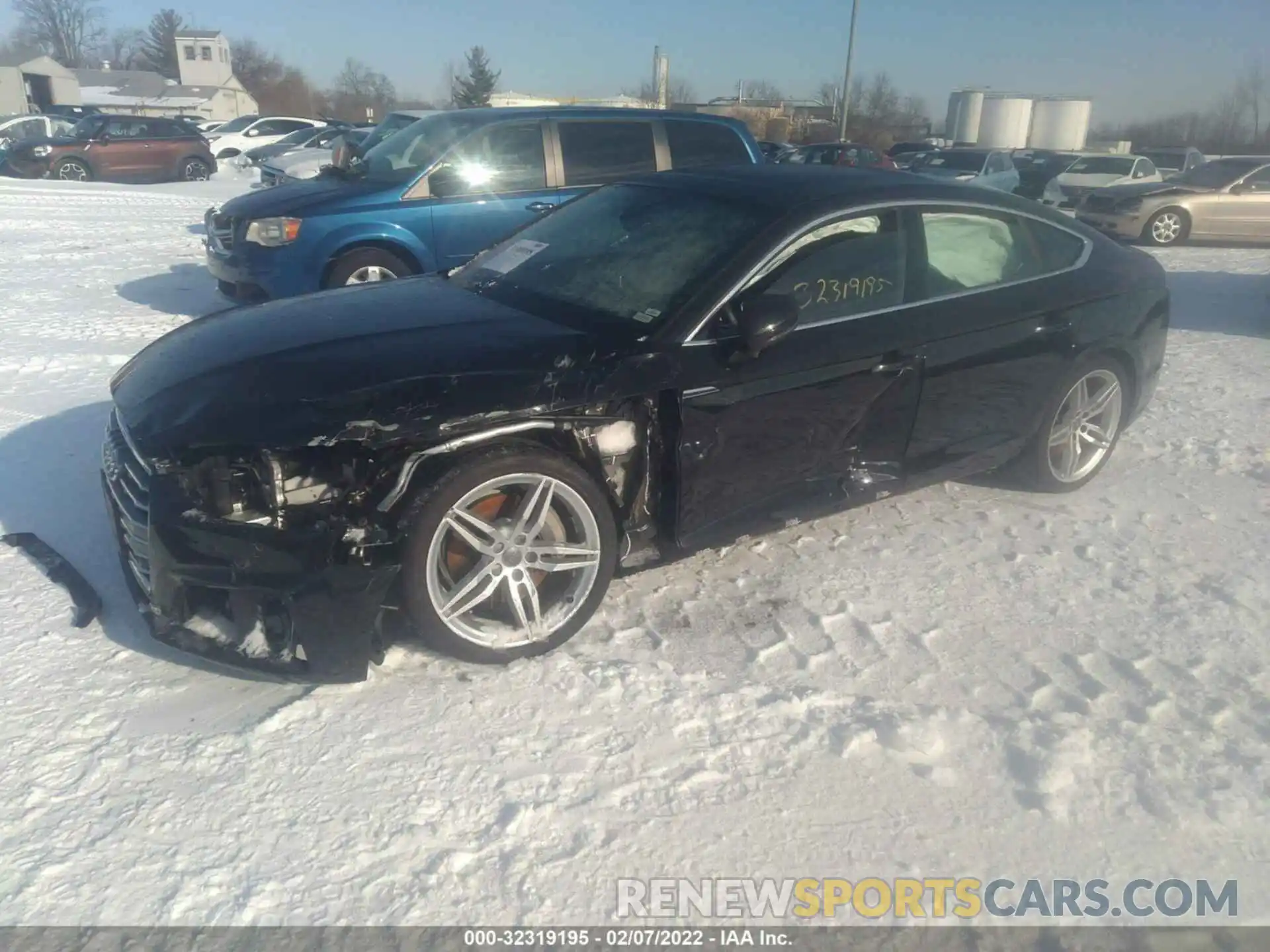 2 Photograph of a damaged car WAUENCF57KA098076 AUDI A5 SPORTBACK 2019