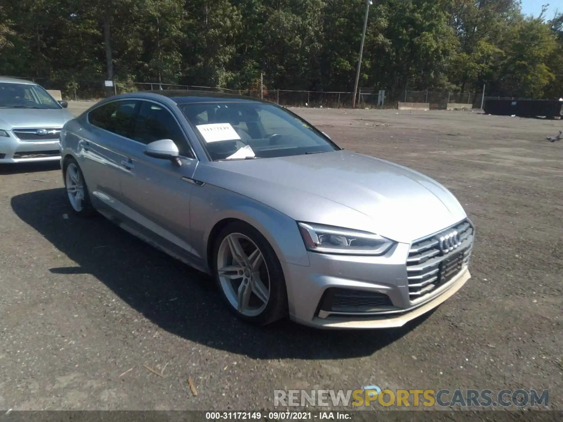 1 Photograph of a damaged car WAUENCF58KA023922 AUDI A5 SPORTBACK 2019