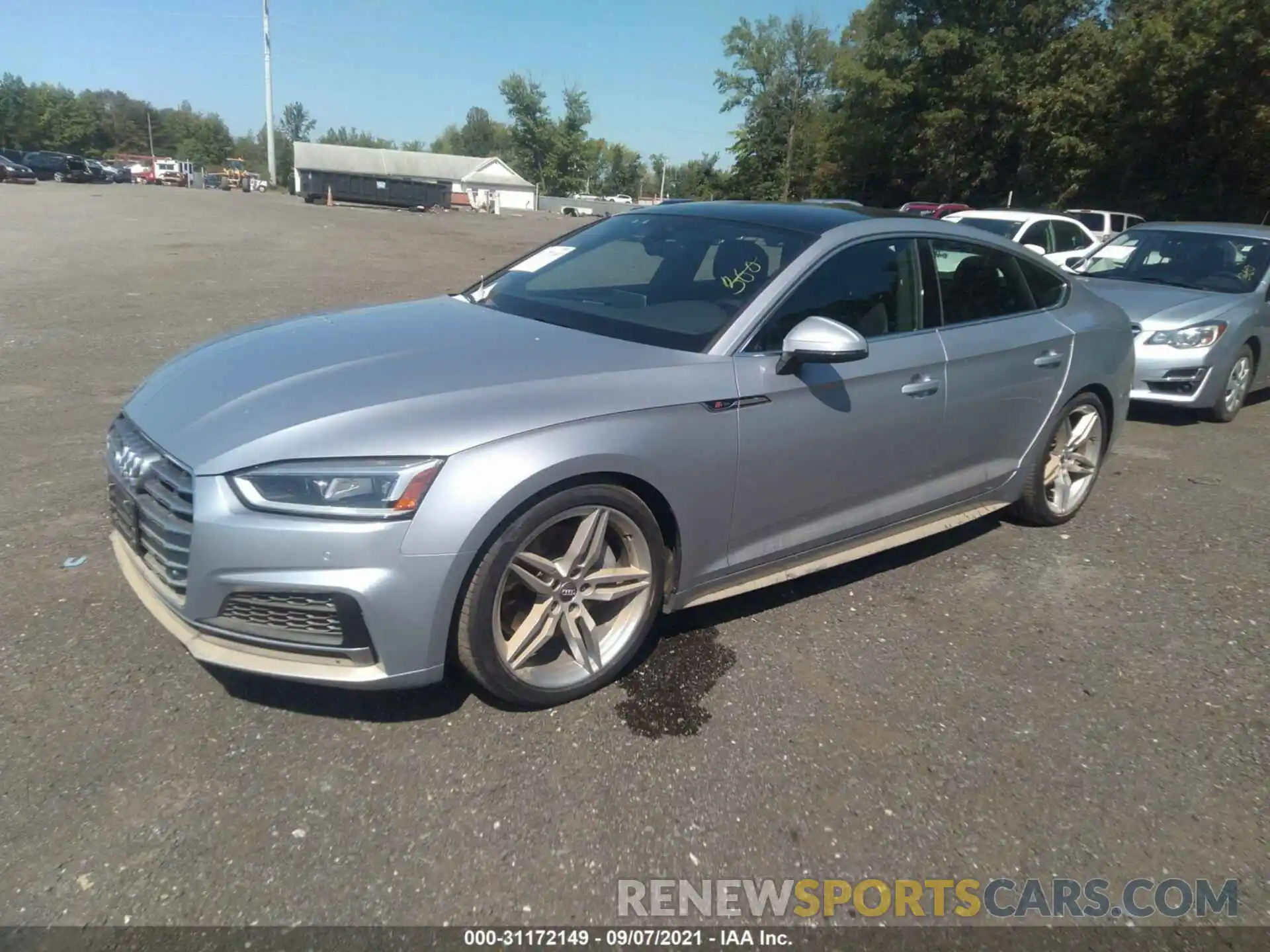 2 Photograph of a damaged car WAUENCF58KA023922 AUDI A5 SPORTBACK 2019