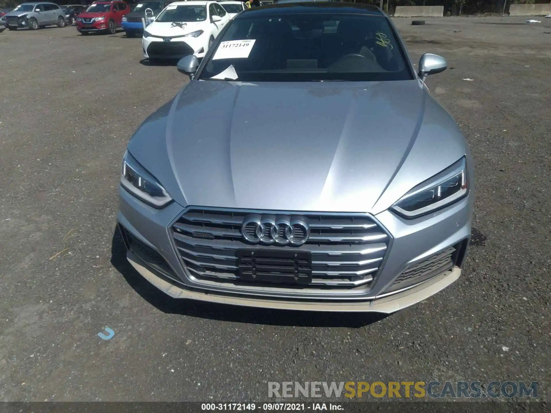 6 Фотография поврежденного автомобиля WAUENCF58KA023922 AUDI A5 SPORTBACK 2019