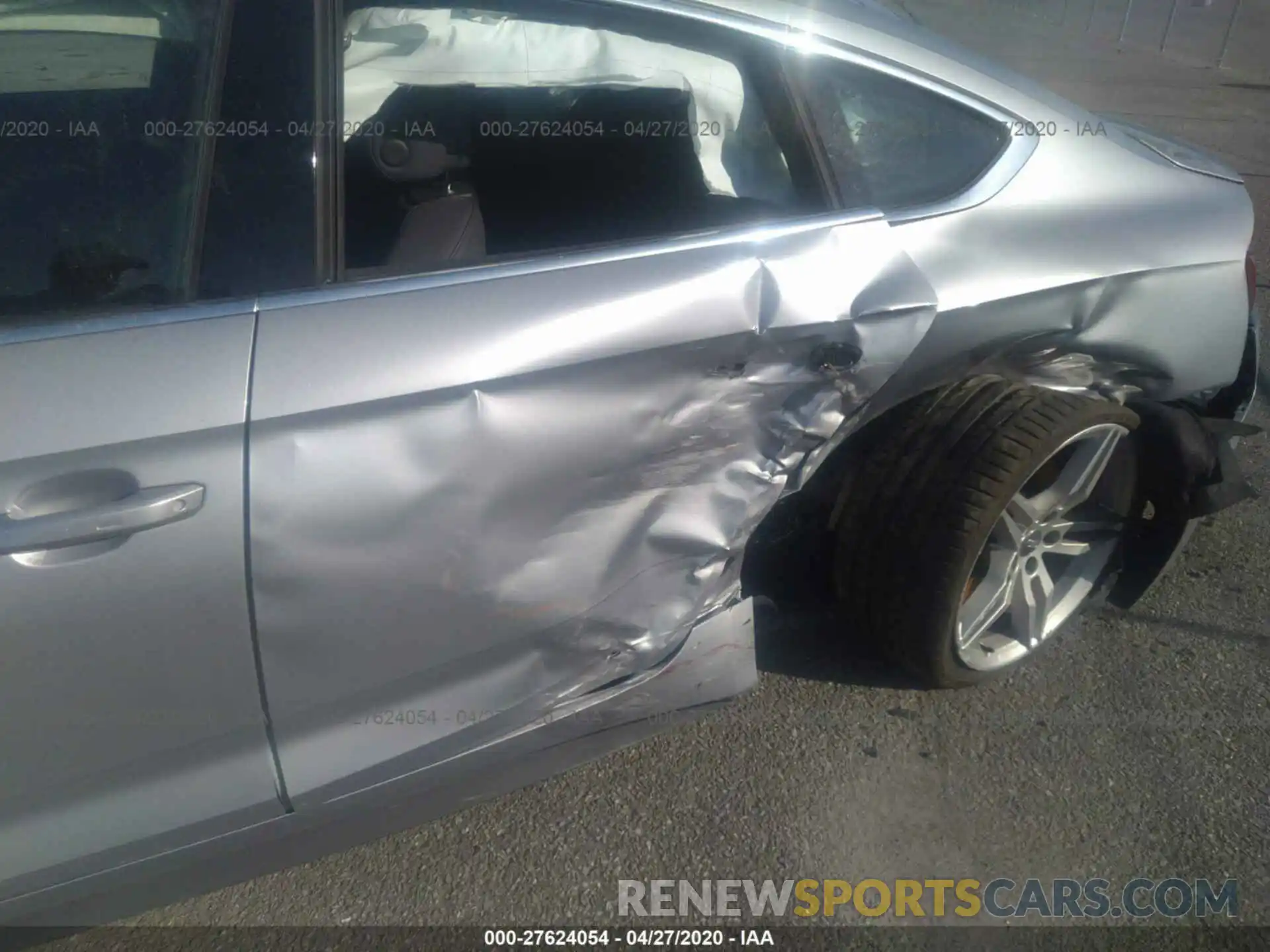 6 Photograph of a damaged car WAUENCF59KA078766 AUDI A5 SPORTBACK 2019