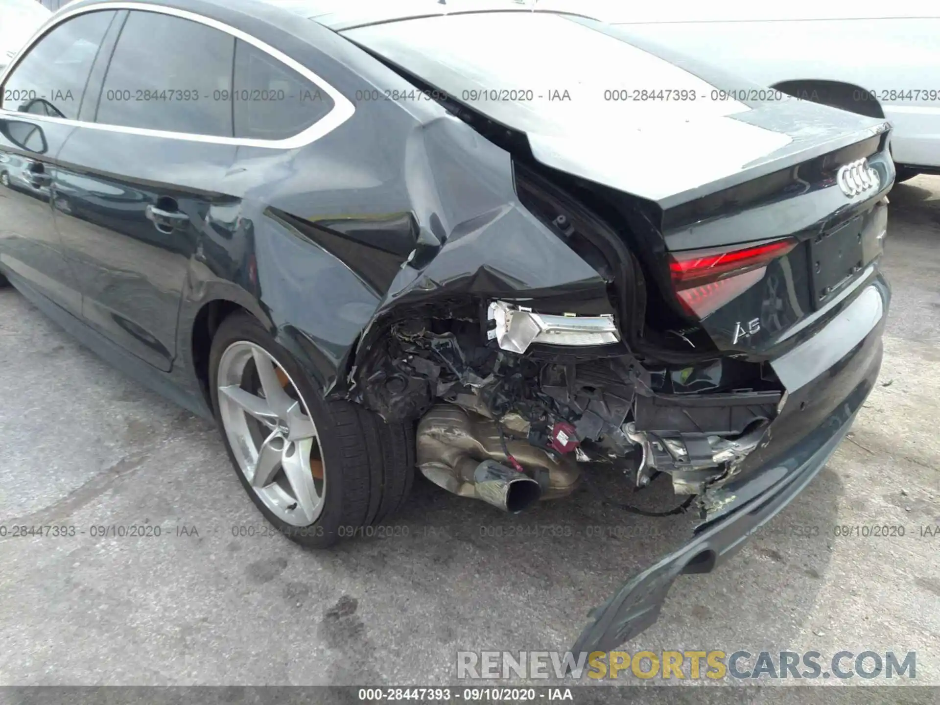 6 Photograph of a damaged car WAUENCF5XKA017460 AUDI A5 SPORTBACK 2019