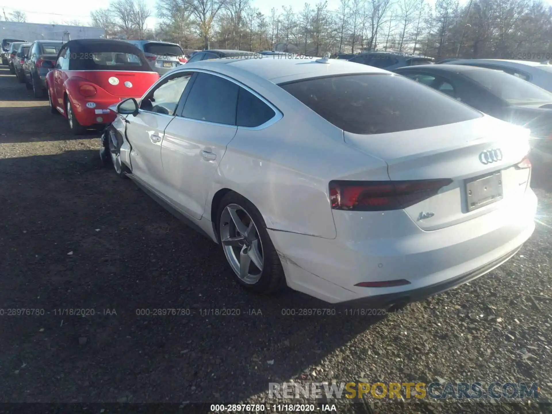 3 Photograph of a damaged car WAUENCF5XKA020097 AUDI A5 SPORTBACK 2019