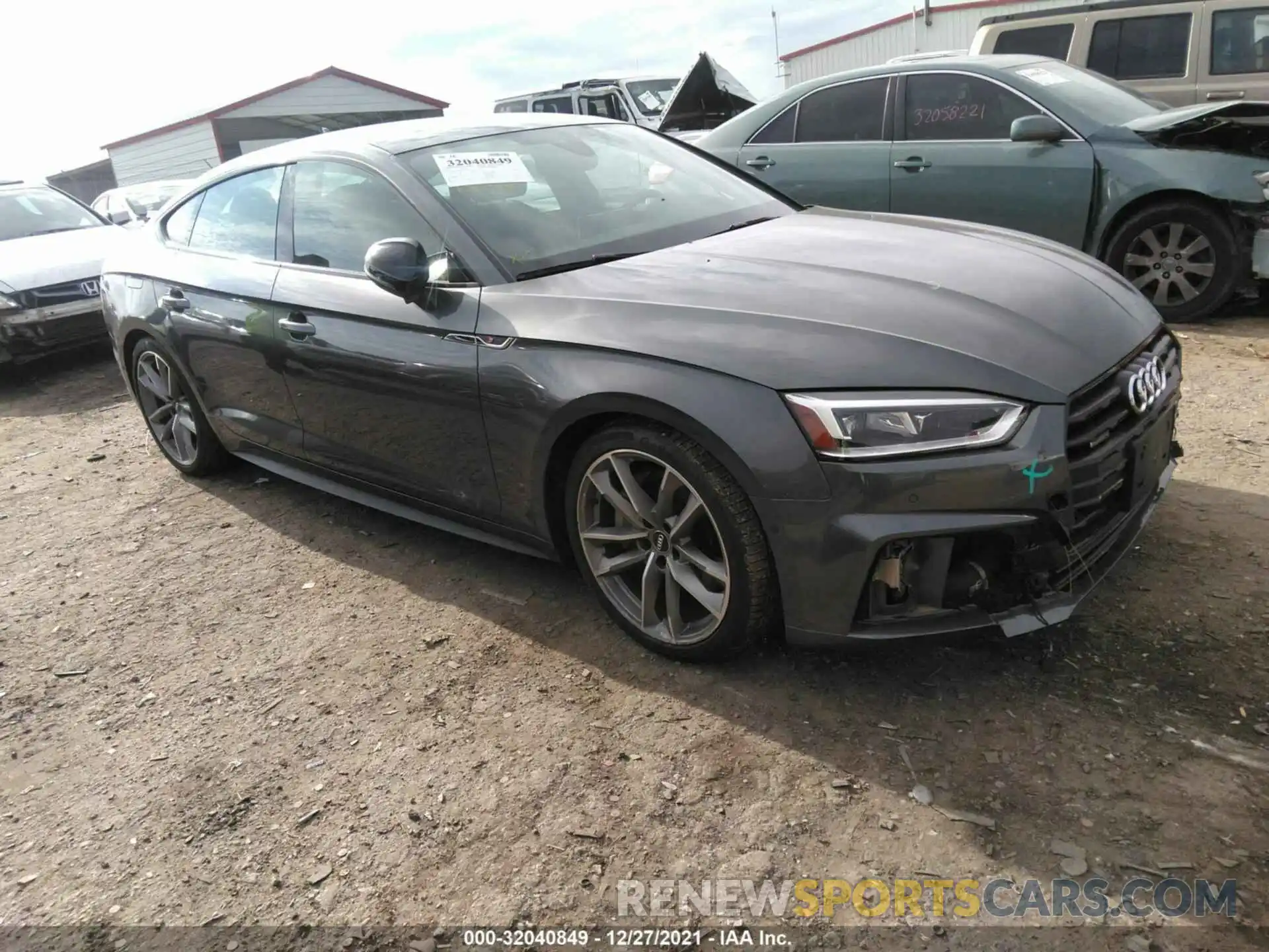 1 Photograph of a damaged car WAUFNCF50KA032795 AUDI A5 SPORTBACK 2019