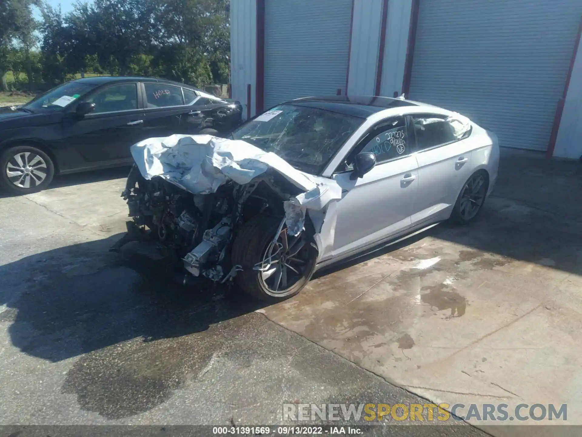 2 Photograph of a damaged car WAUFNCF56KA028105 AUDI A5 SPORTBACK 2019