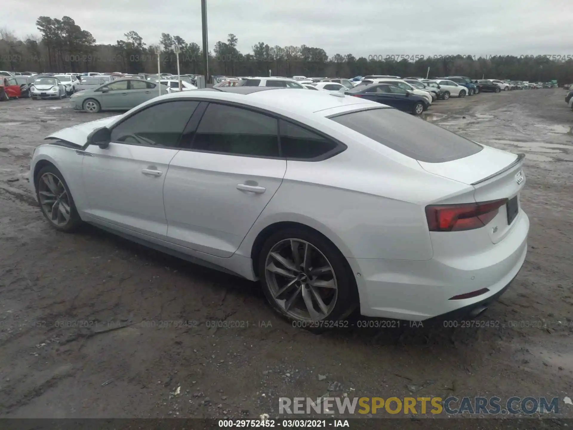 3 Photograph of a damaged car WAUFNCF5XKA025904 AUDI A5 SPORTBACK 2019