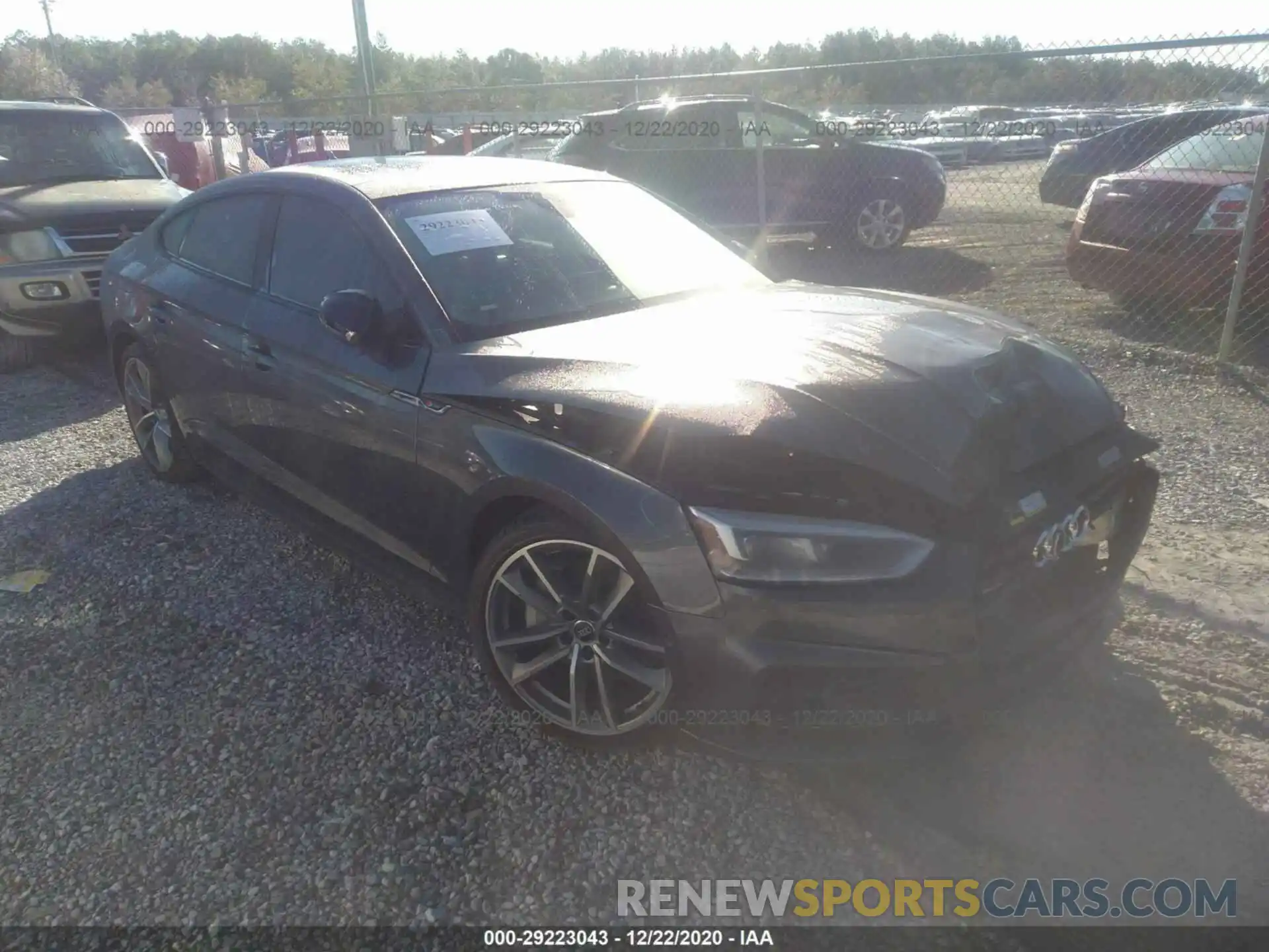 1 Photograph of a damaged car WAUFNCF5XKA076352 AUDI A5 SPORTBACK 2019