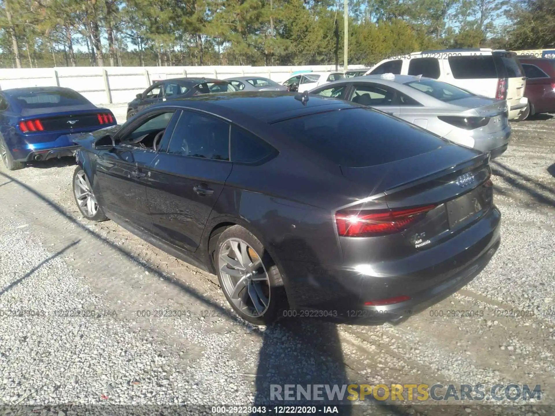 3 Photograph of a damaged car WAUFNCF5XKA076352 AUDI A5 SPORTBACK 2019