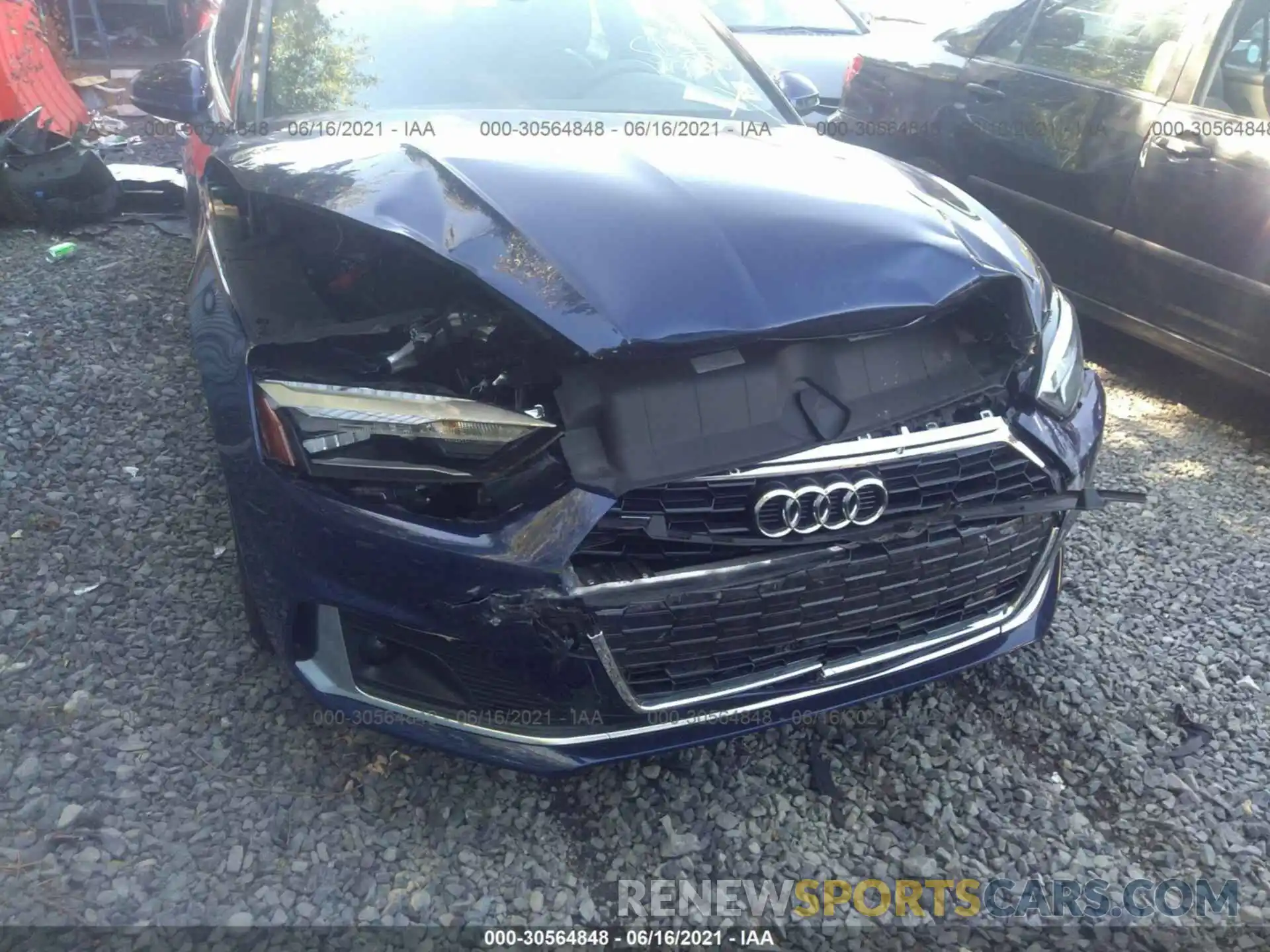 6 Photograph of a damaged car WAUANCF50LA003468 AUDI A5 SPORTBACK 2020