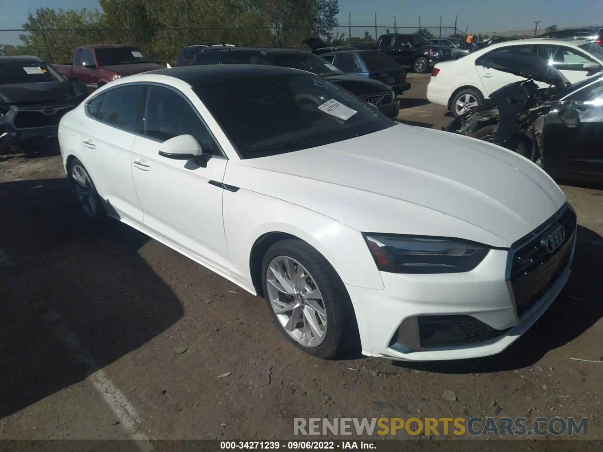 1 Photograph of a damaged car WAUANCF50LA005950 AUDI A5 SPORTBACK 2020