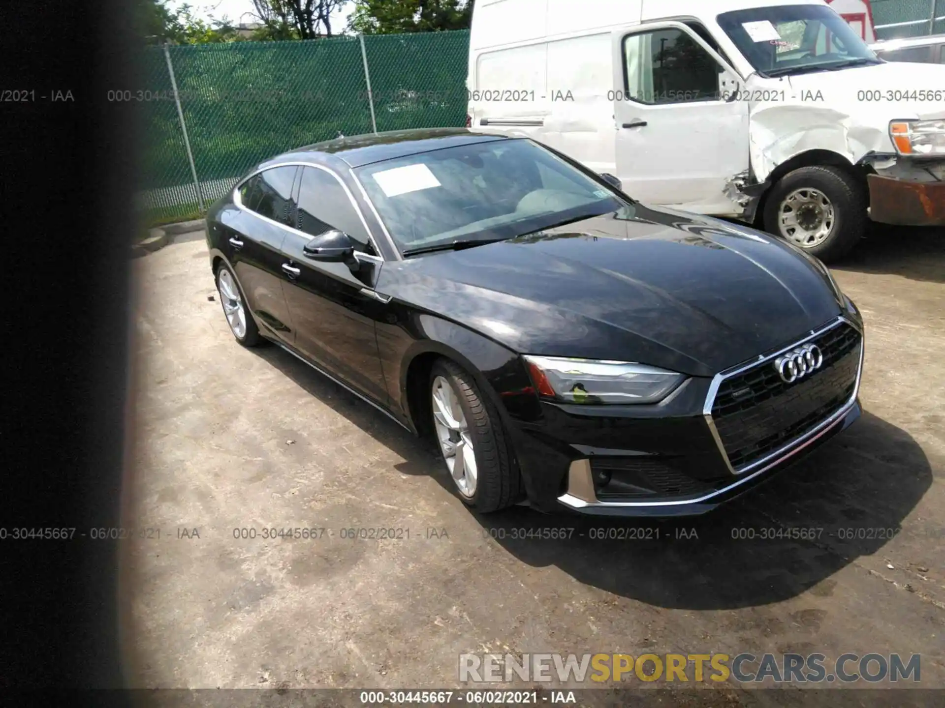 1 Photograph of a damaged car WAUANCF50LA015832 AUDI A5 SPORTBACK 2020