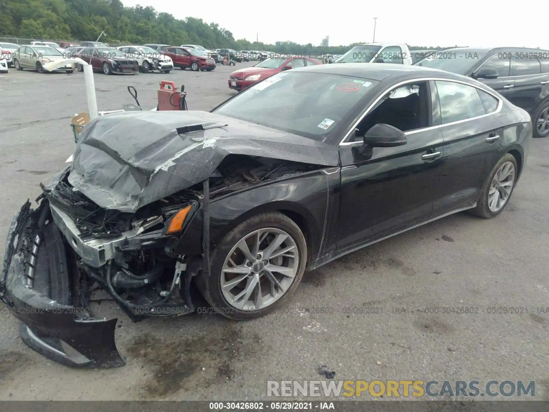 2 Photograph of a damaged car WAUANCF51LA004922 AUDI A5 SPORTBACK 2020