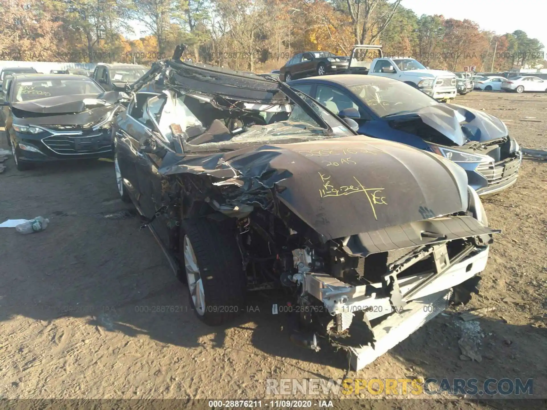 1 Photograph of a damaged car WAUANCF51LA006606 AUDI A5 SPORTBACK 2020