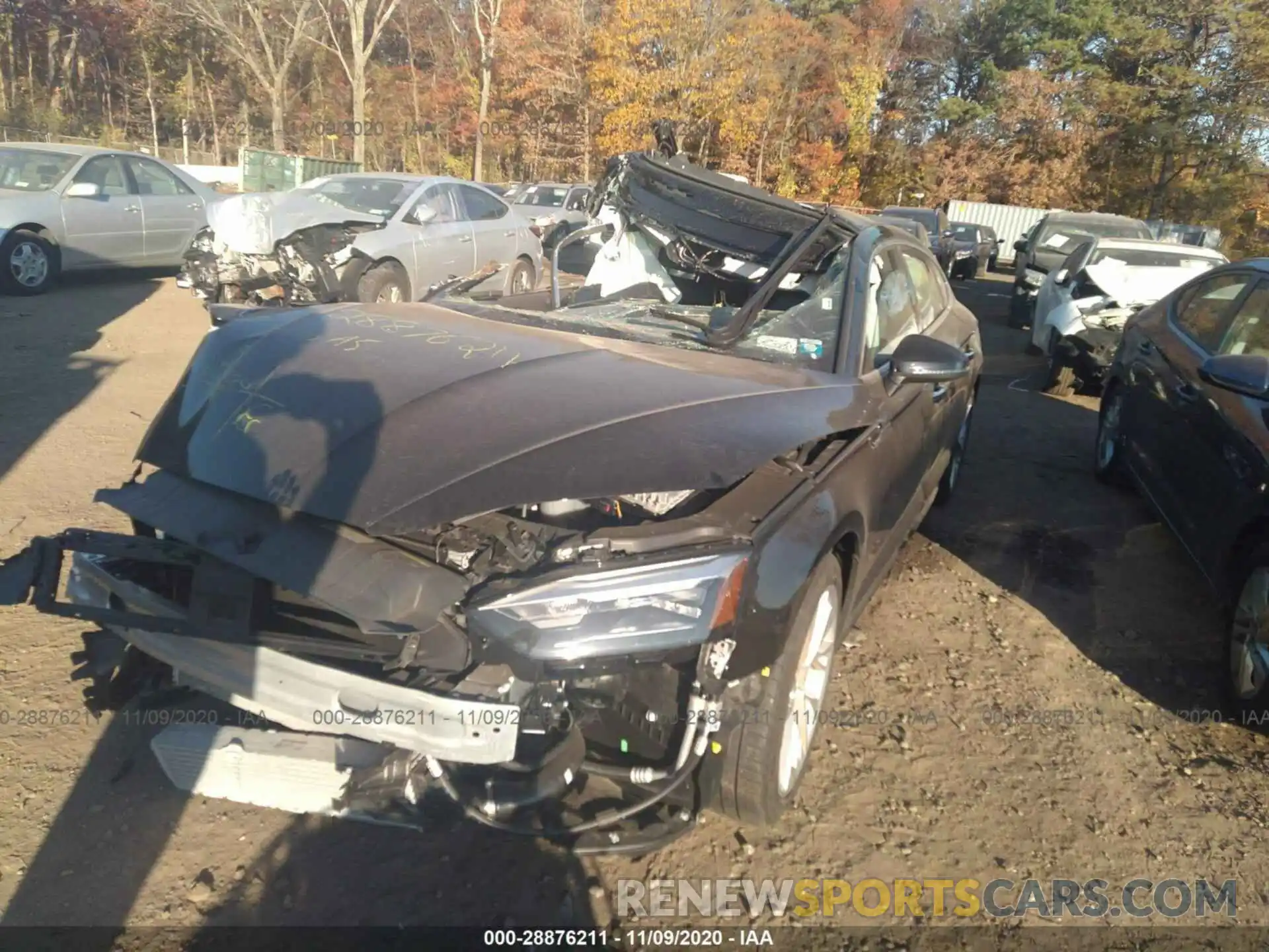 2 Photograph of a damaged car WAUANCF51LA006606 AUDI A5 SPORTBACK 2020