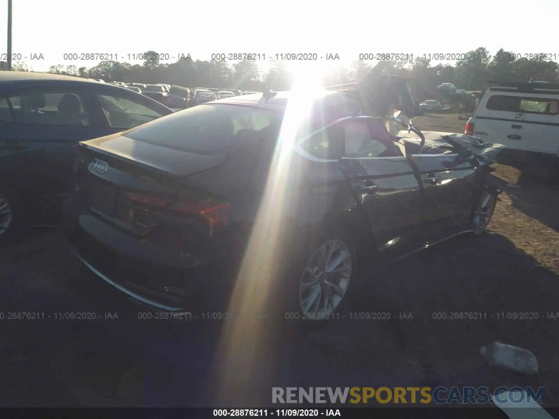 4 Photograph of a damaged car WAUANCF51LA006606 AUDI A5 SPORTBACK 2020