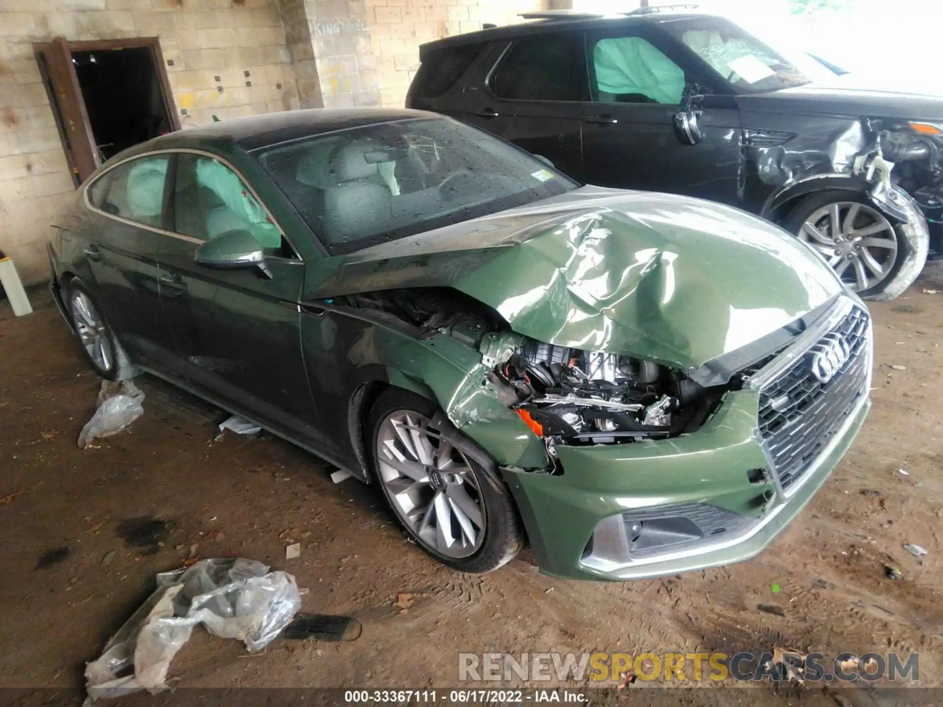 1 Photograph of a damaged car WAUANCF51LA009246 AUDI A5 SPORTBACK 2020