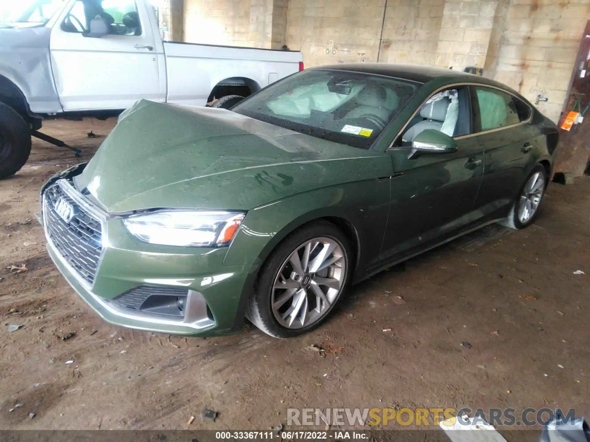 2 Photograph of a damaged car WAUANCF51LA009246 AUDI A5 SPORTBACK 2020