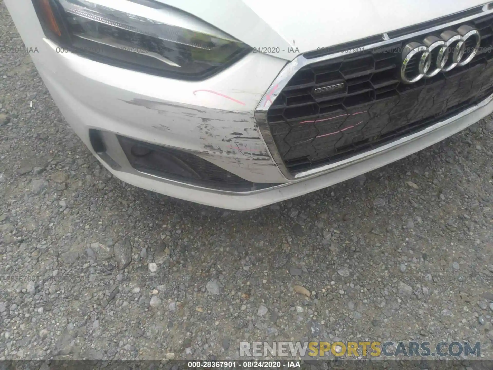 6 Photograph of a damaged car WAUANCF53LA008552 AUDI A5 SPORTBACK 2020
