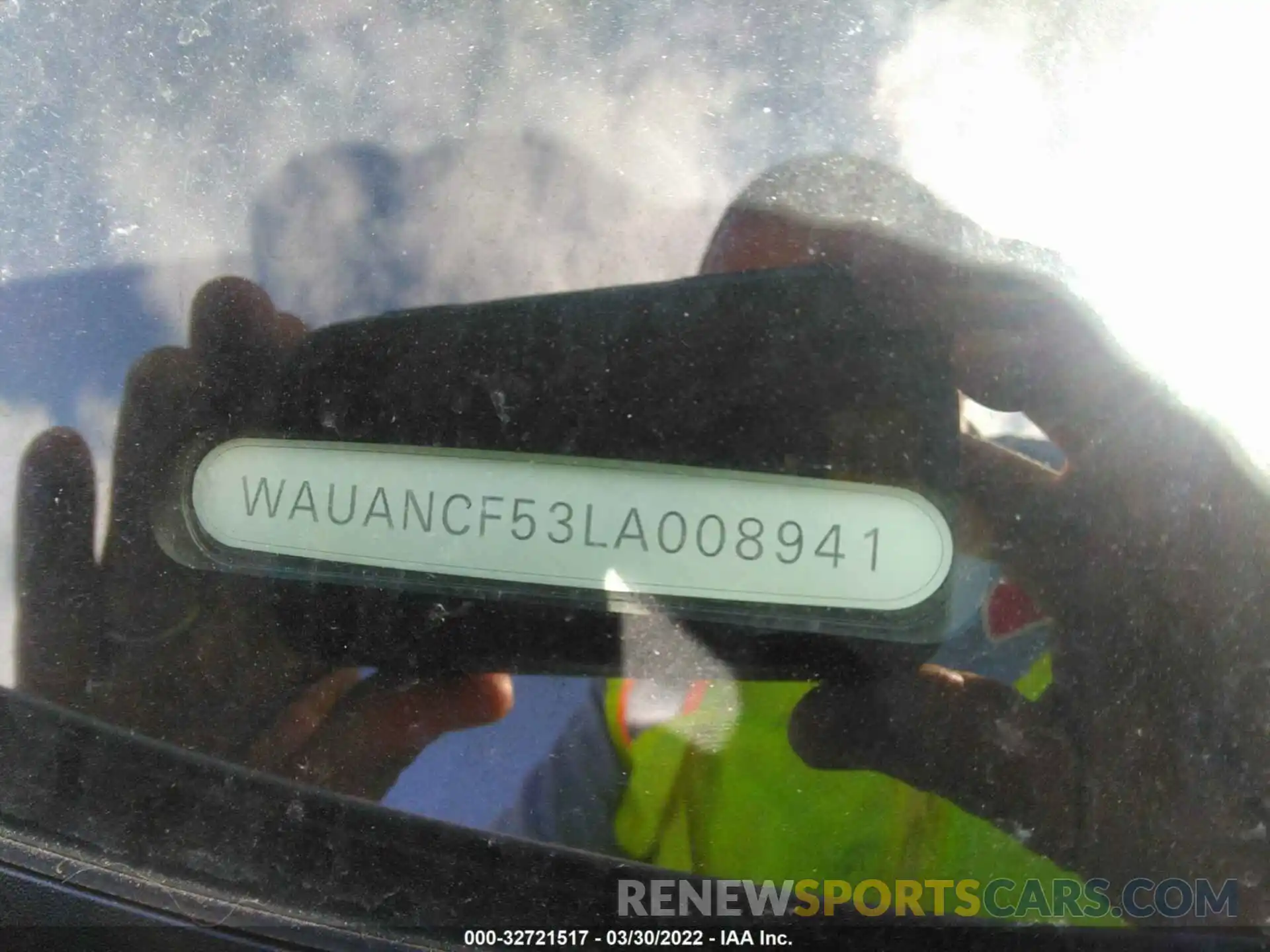 9 Фотография поврежденного автомобиля WAUANCF53LA008941 AUDI A5 SPORTBACK 2020