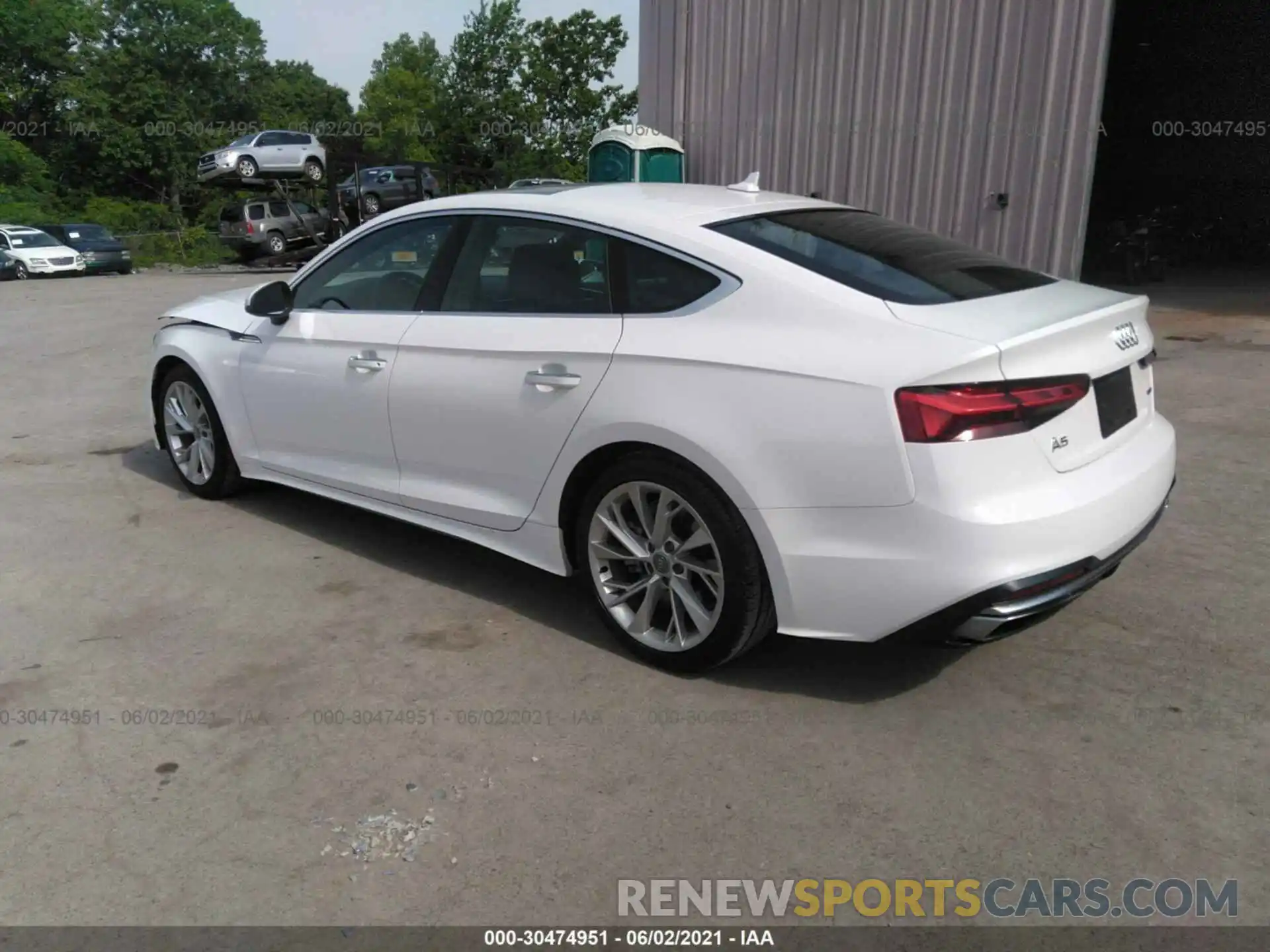 3 Photograph of a damaged car WAUANCF54LA007877 AUDI A5 SPORTBACK 2020