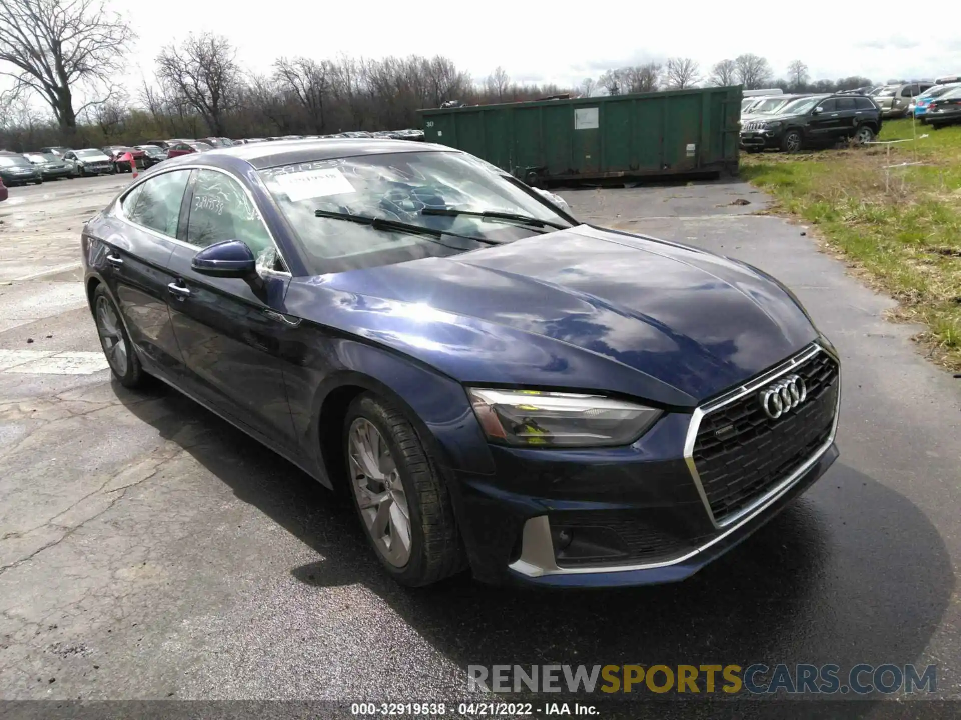 1 Photograph of a damaged car WAUANCF55LA002509 AUDI A5 SPORTBACK 2020