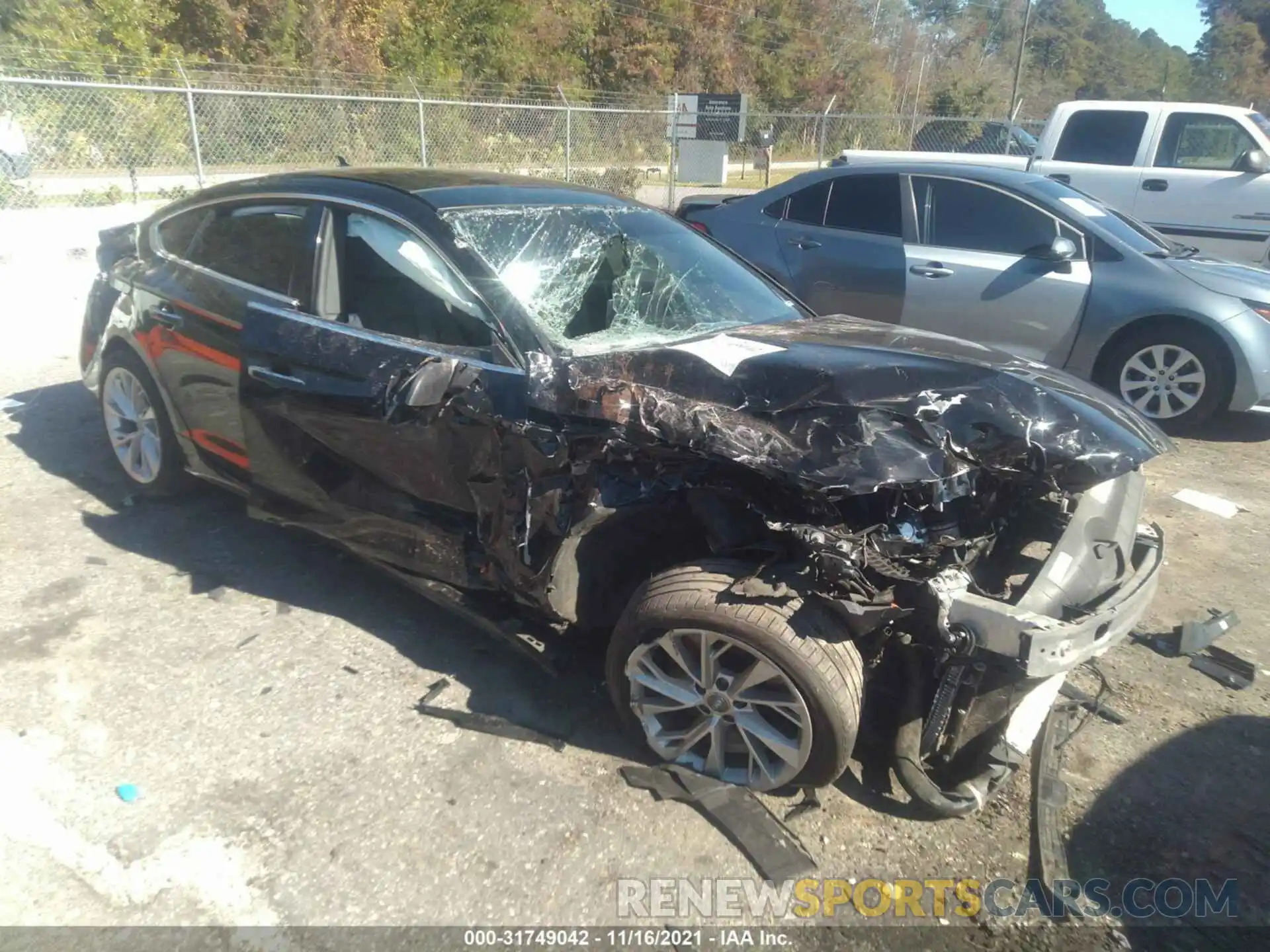 1 Photograph of a damaged car WAUANCF55LA005720 AUDI A5 SPORTBACK 2020