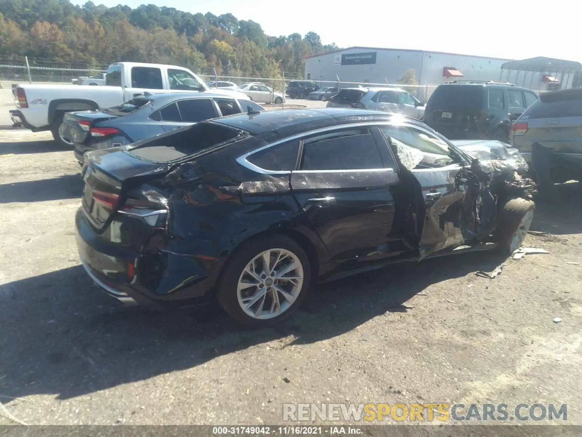 4 Photograph of a damaged car WAUANCF55LA005720 AUDI A5 SPORTBACK 2020