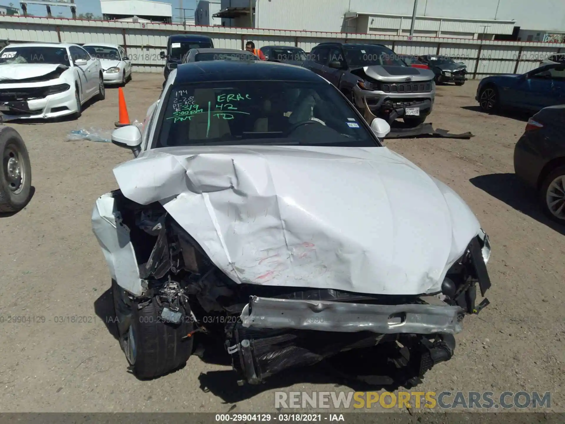 6 Photograph of a damaged car WAUANCF55LA006009 AUDI A5 SPORTBACK 2020