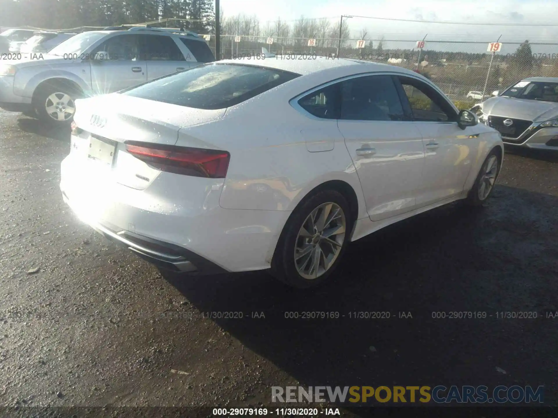 4 Photograph of a damaged car WAUANCF57LA005525 AUDI A5 SPORTBACK 2020