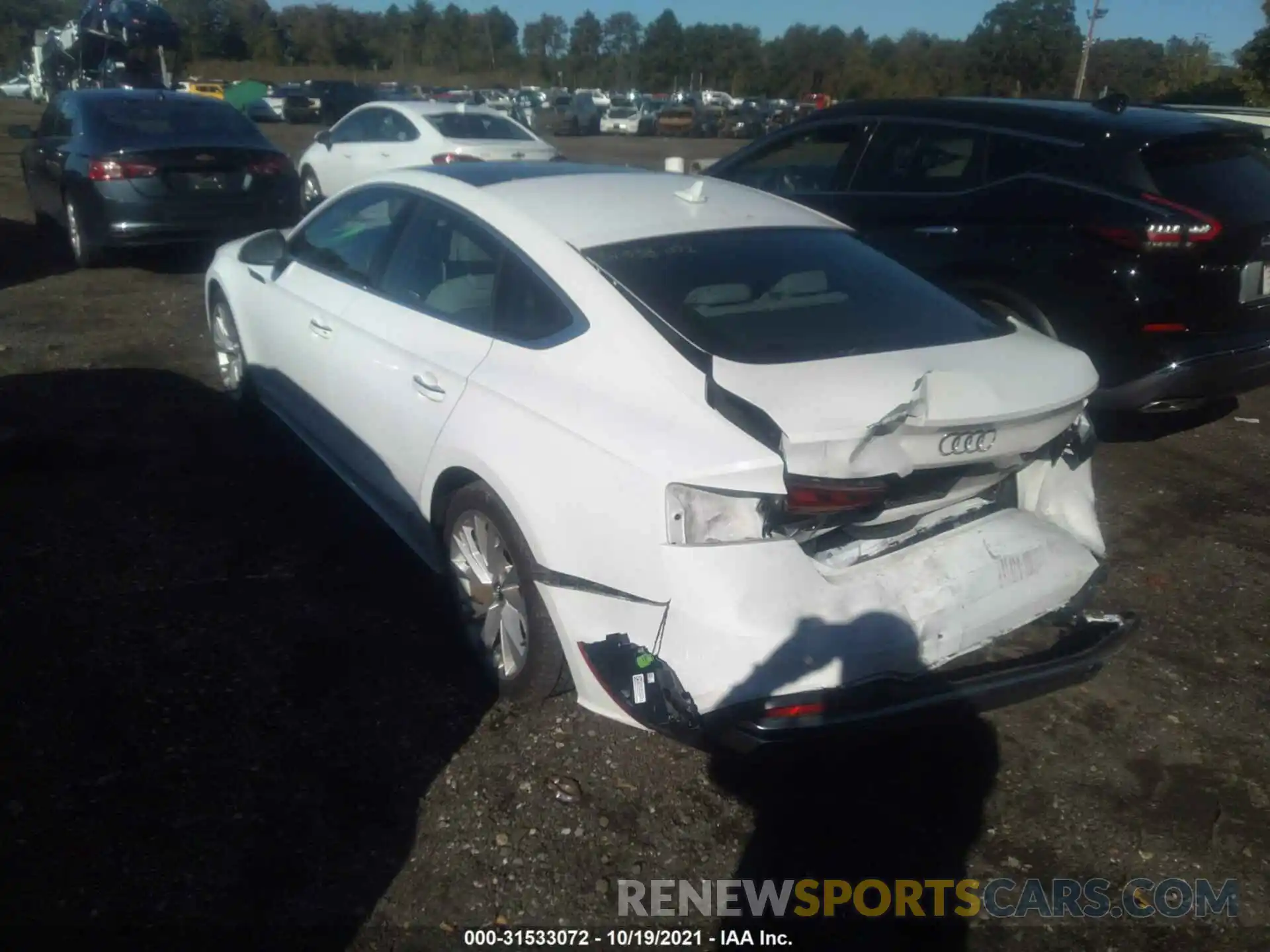 3 Photograph of a damaged car WAUANCF58LA013438 AUDI A5 SPORTBACK 2020