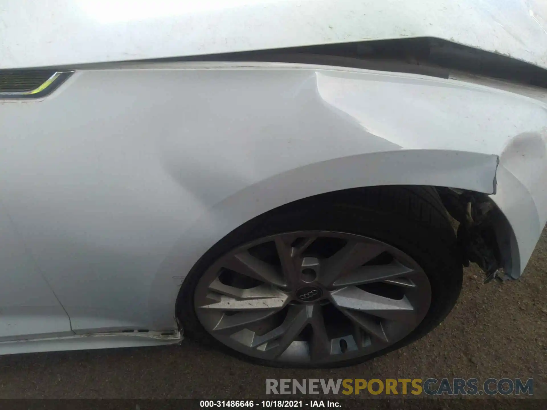 13 Photograph of a damaged car WAUANCF59LA007874 AUDI A5 SPORTBACK 2020