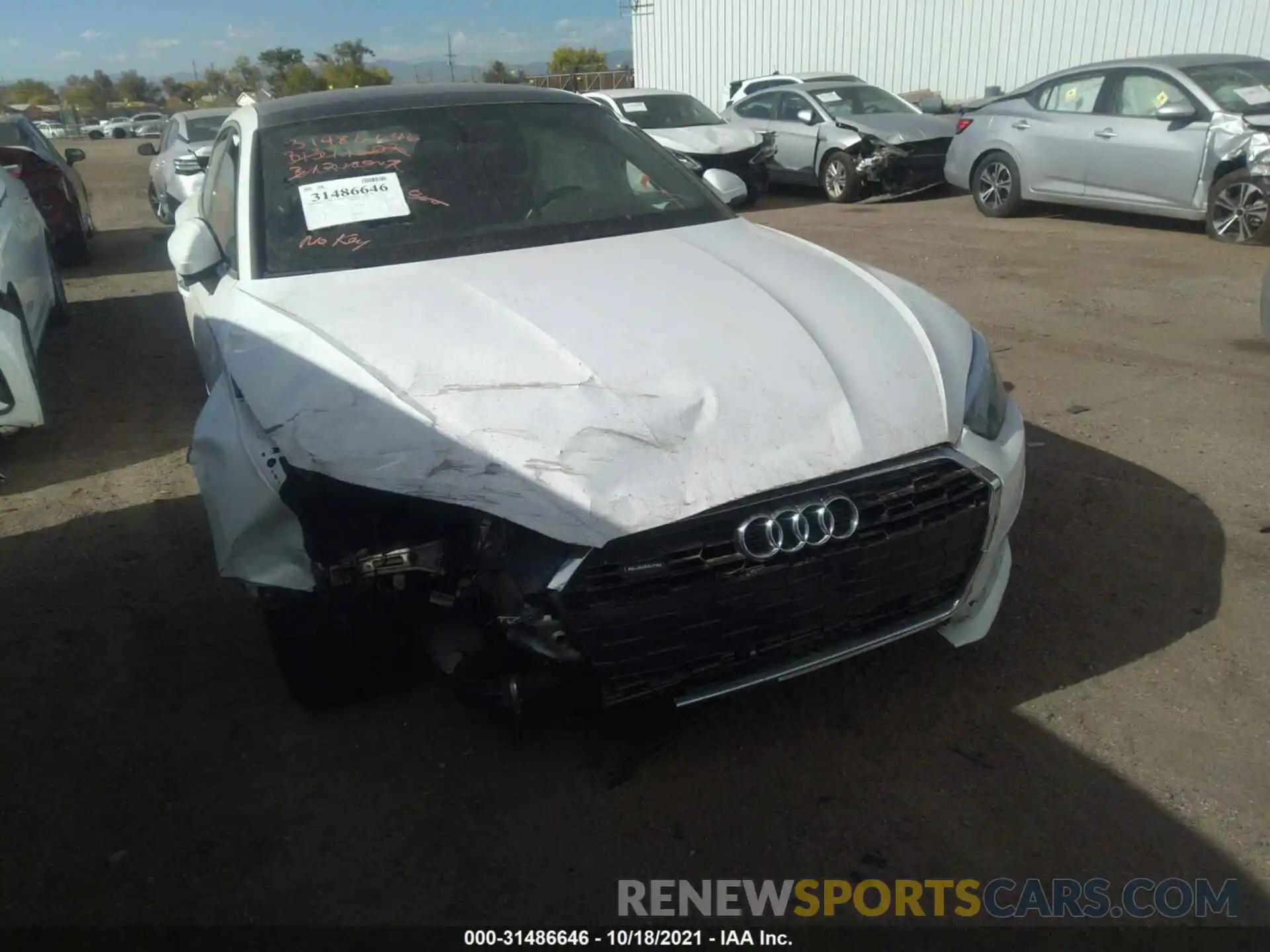 6 Photograph of a damaged car WAUANCF59LA007874 AUDI A5 SPORTBACK 2020