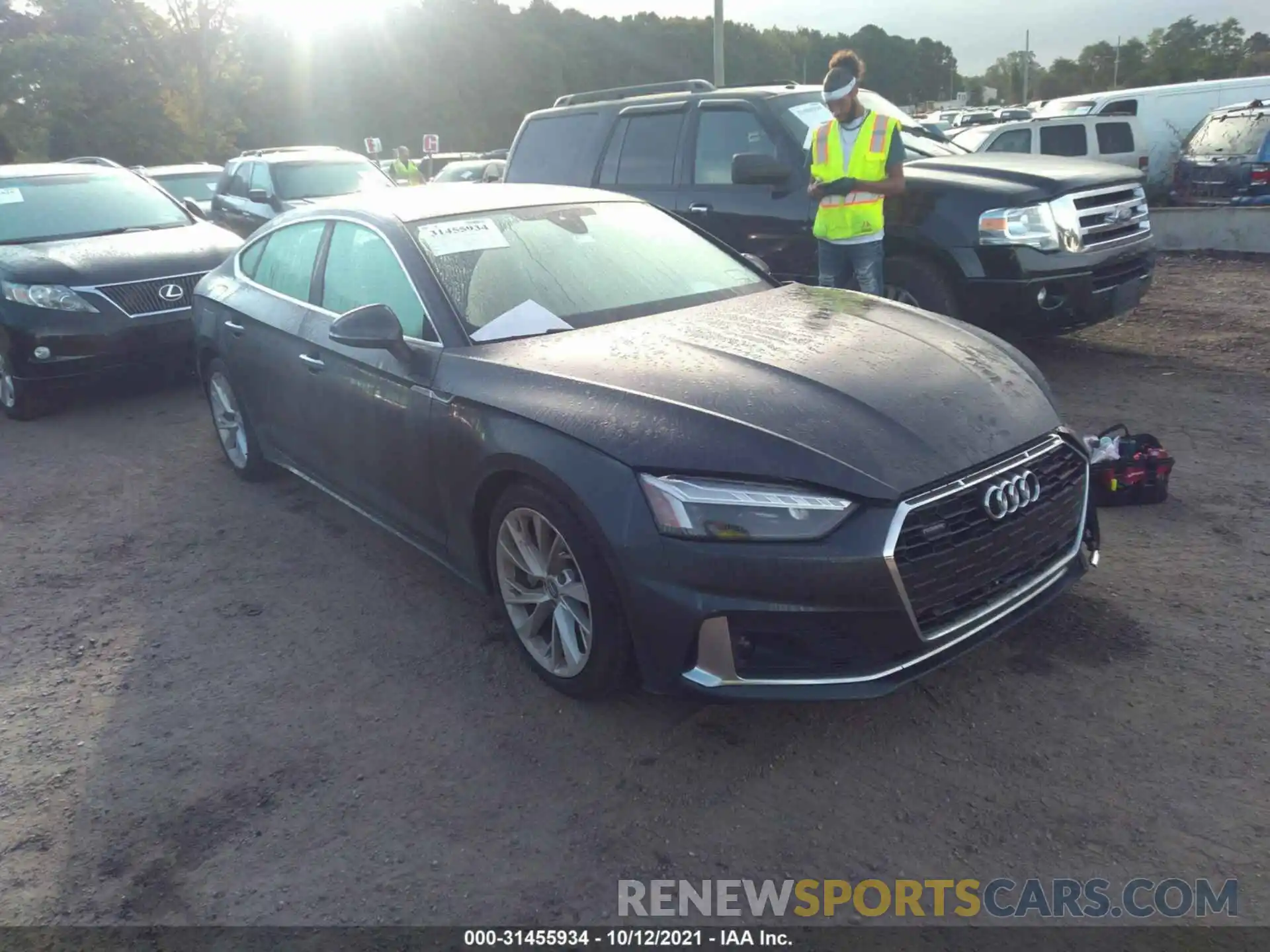 1 Photograph of a damaged car WAUCNCF51LA001401 AUDI A5 SPORTBACK 2020