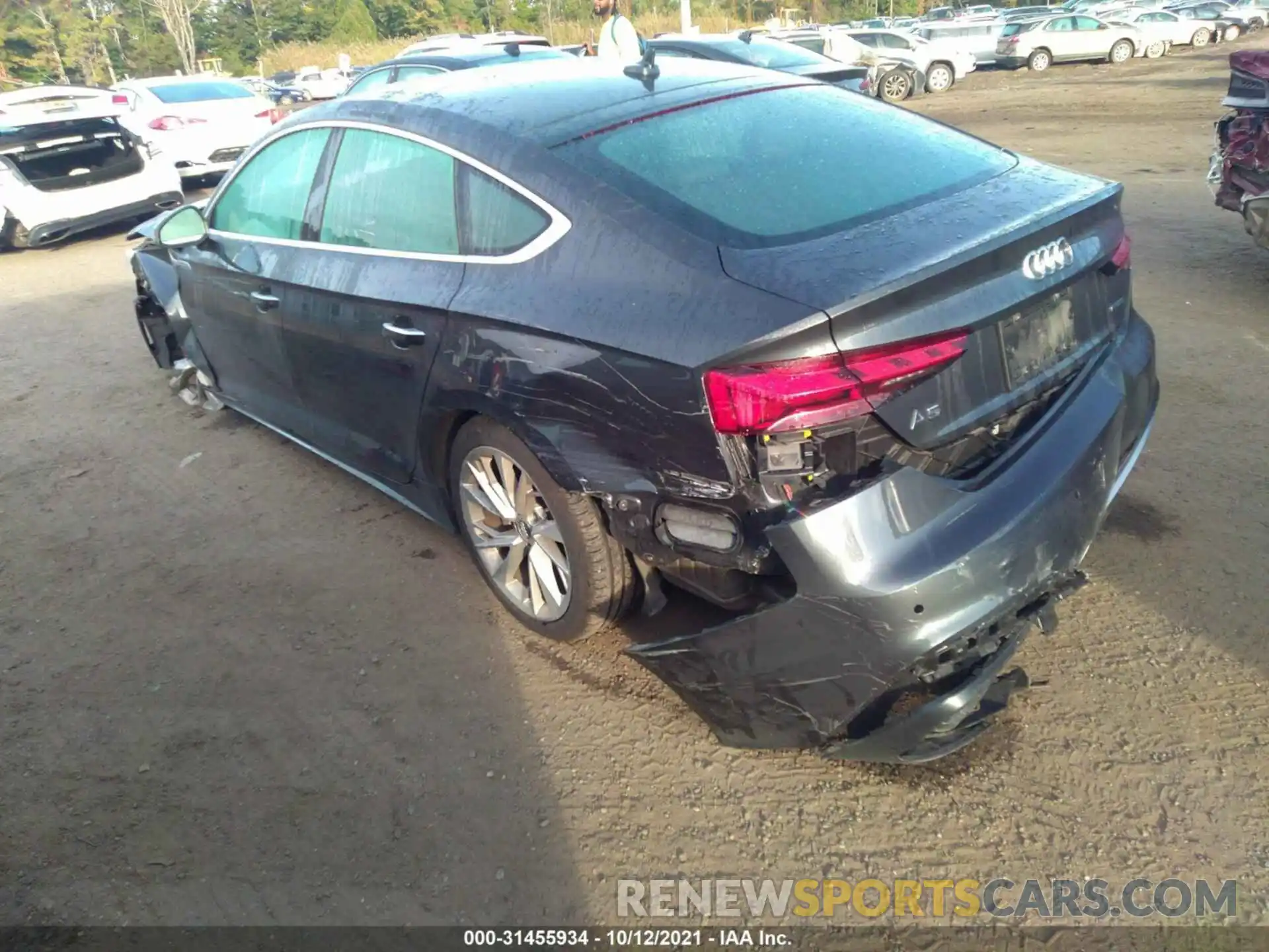 3 Photograph of a damaged car WAUCNCF51LA001401 AUDI A5 SPORTBACK 2020