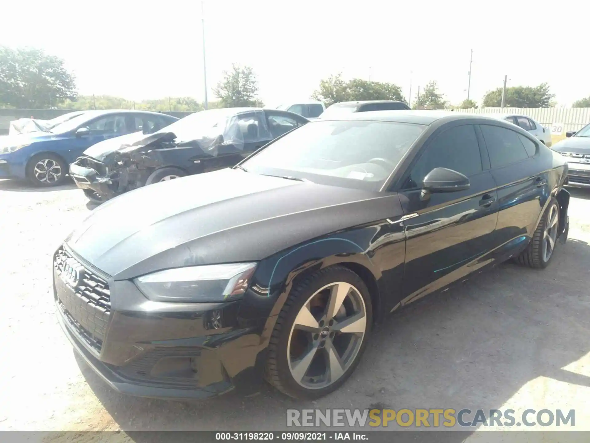 2 Photograph of a damaged car WAUCNCF55LA001823 AUDI A5 SPORTBACK 2020