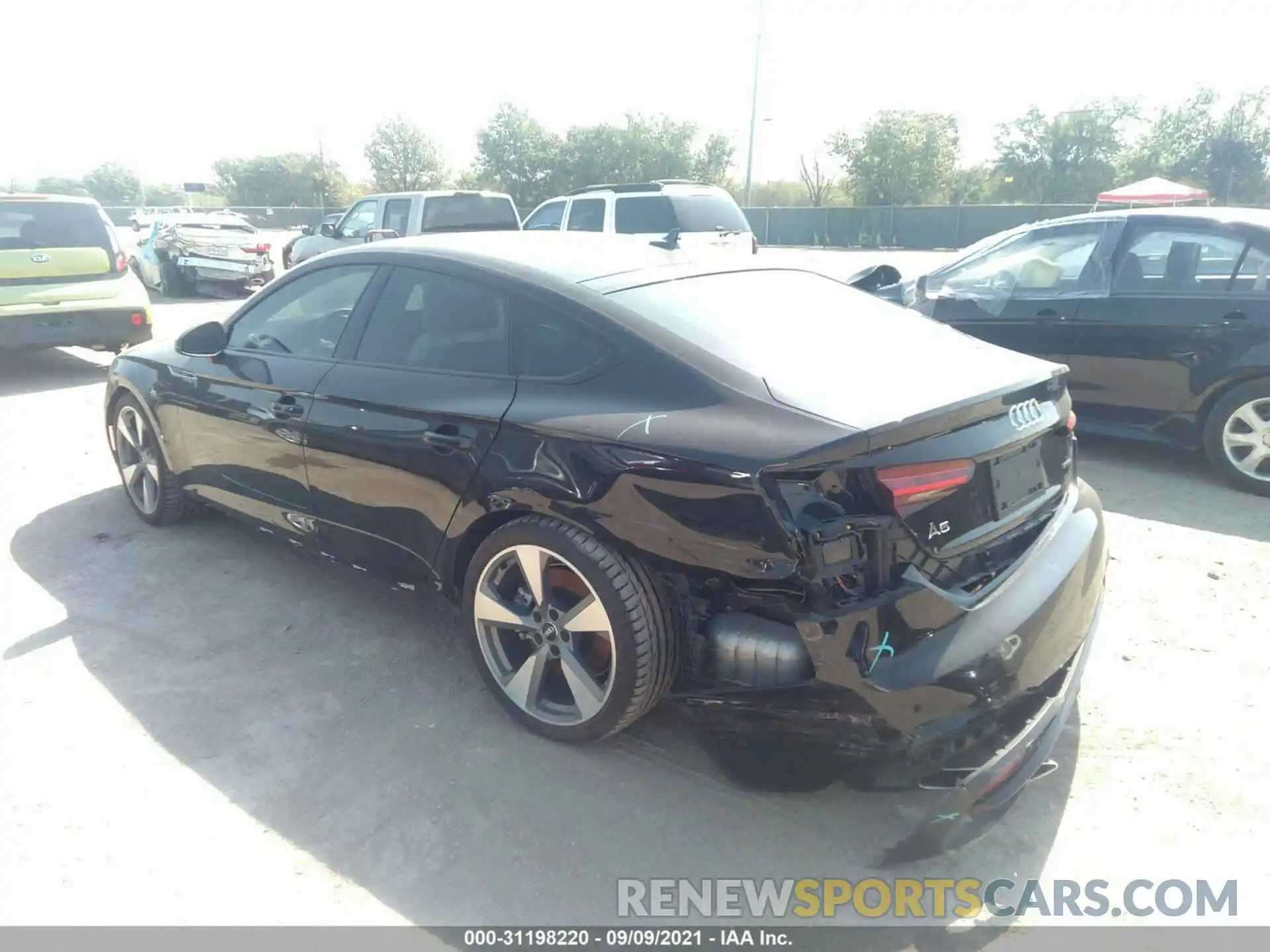 3 Photograph of a damaged car WAUCNCF55LA001823 AUDI A5 SPORTBACK 2020