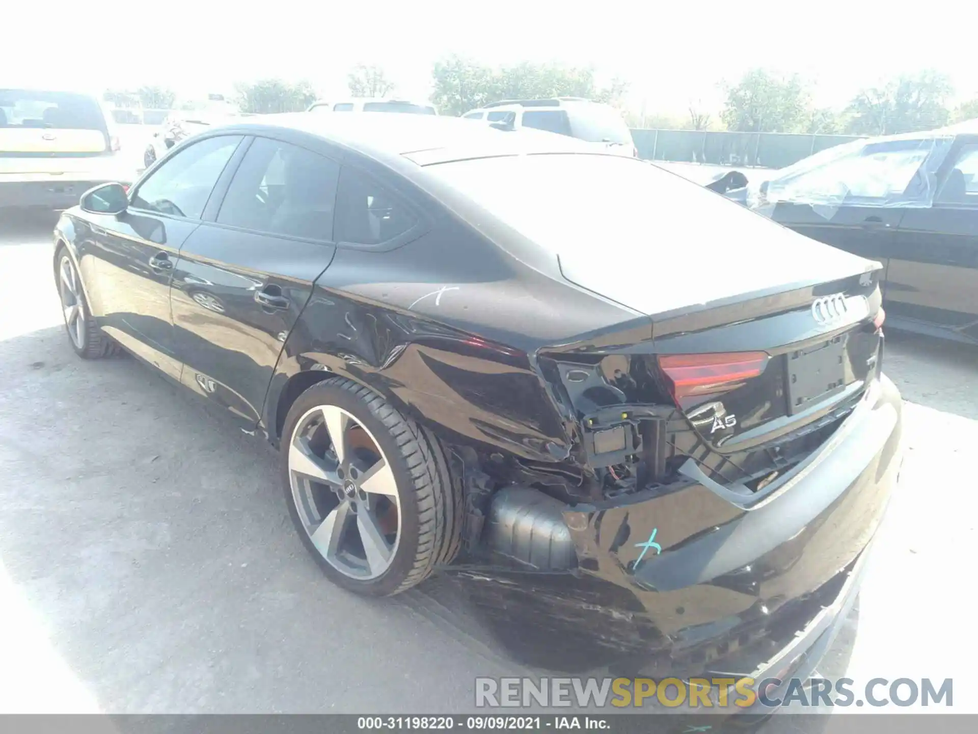 6 Photograph of a damaged car WAUCNCF55LA001823 AUDI A5 SPORTBACK 2020