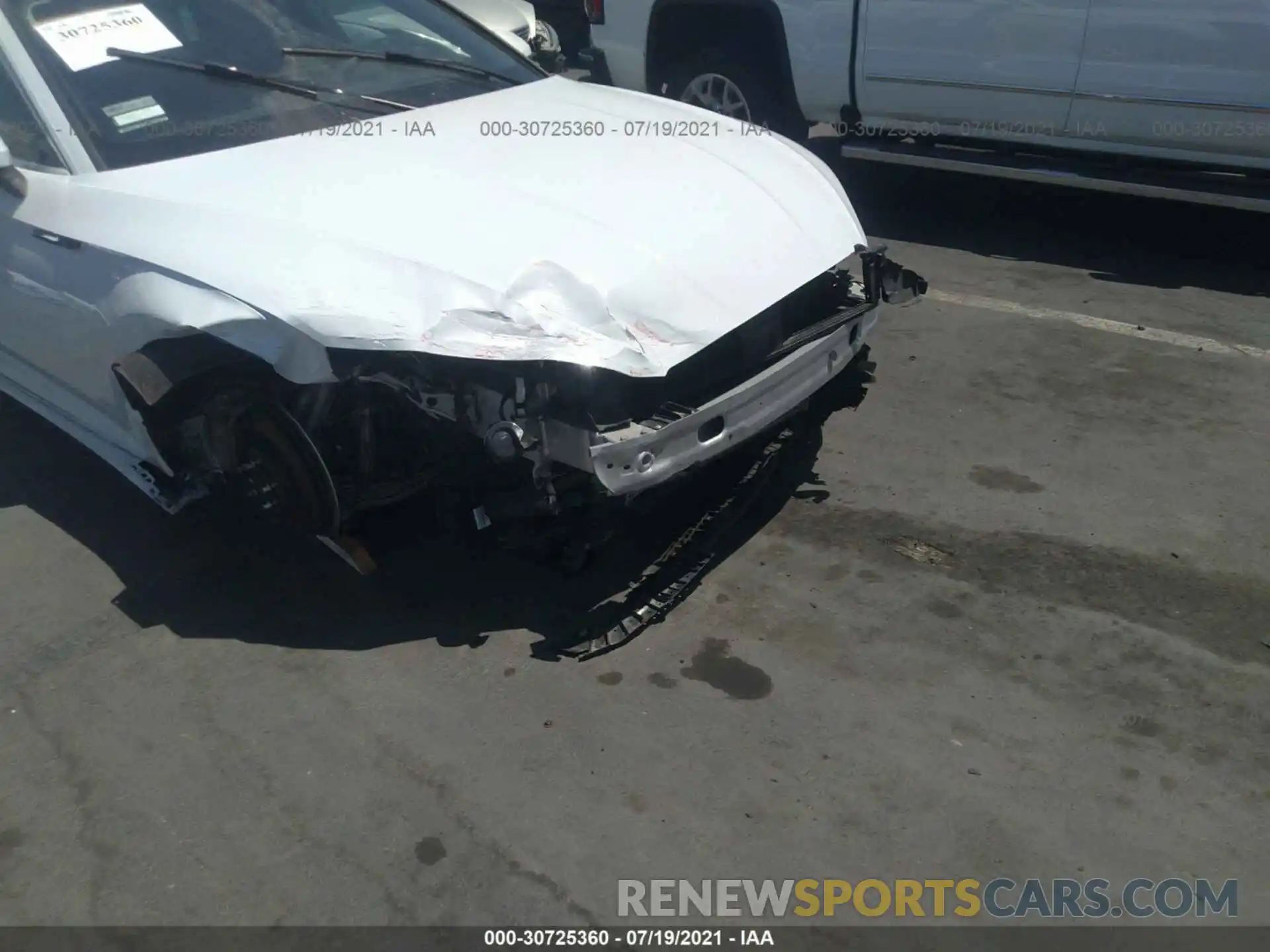 6 Photograph of a damaged car WAUCNCF55LA018119 AUDI A5 SPORTBACK 2020