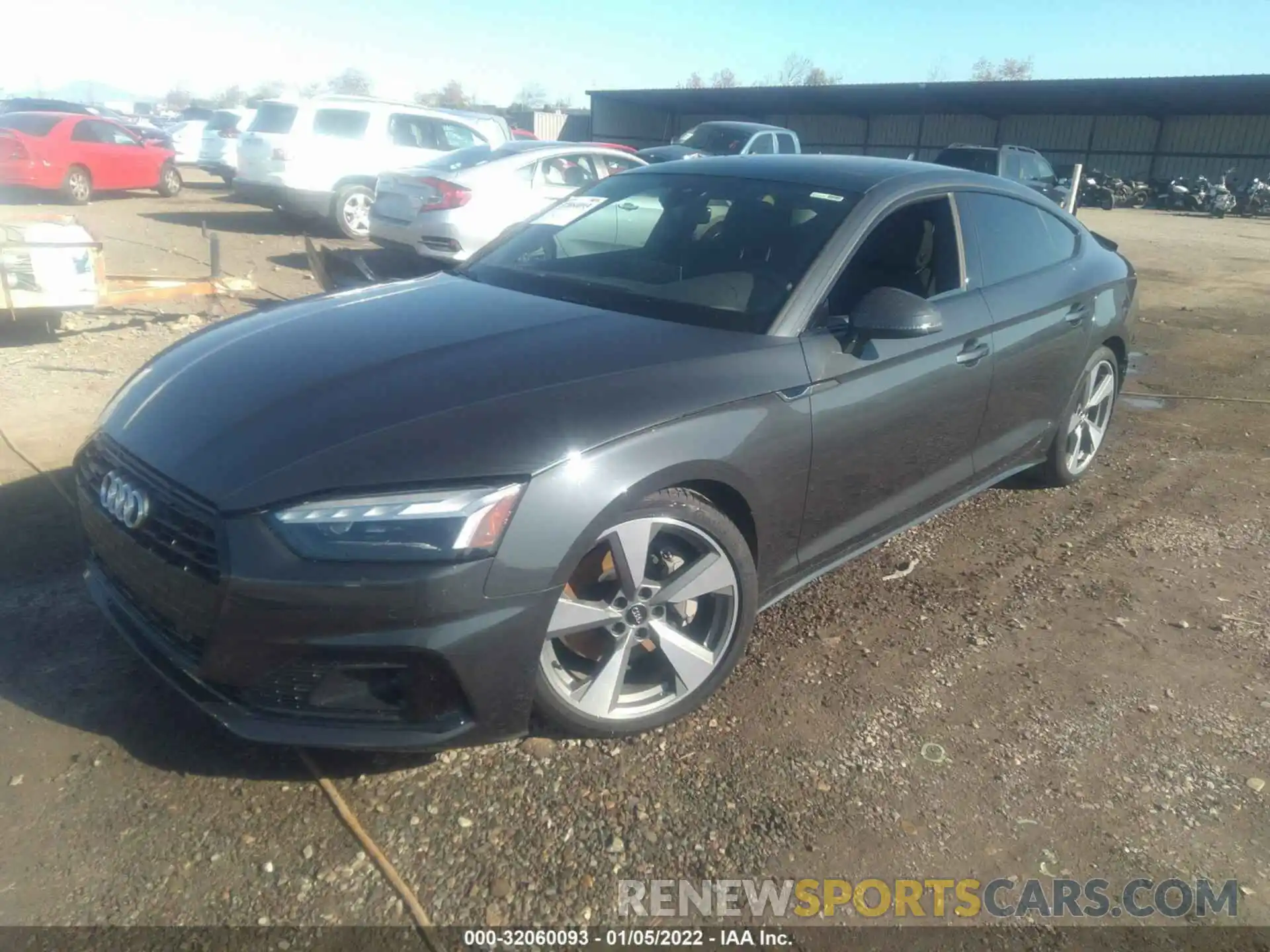 2 Photograph of a damaged car WAUCNCF56LA003550 AUDI A5 SPORTBACK 2020