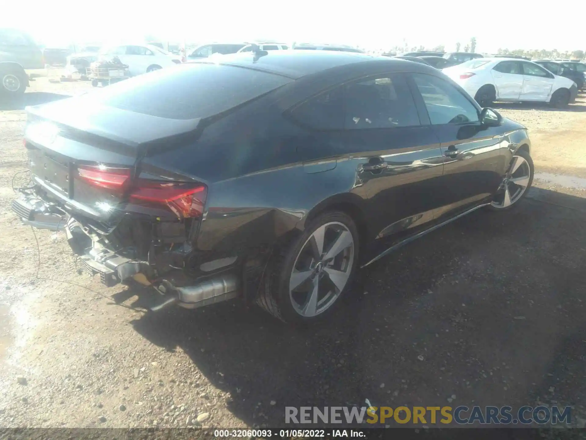 4 Photograph of a damaged car WAUCNCF56LA003550 AUDI A5 SPORTBACK 2020