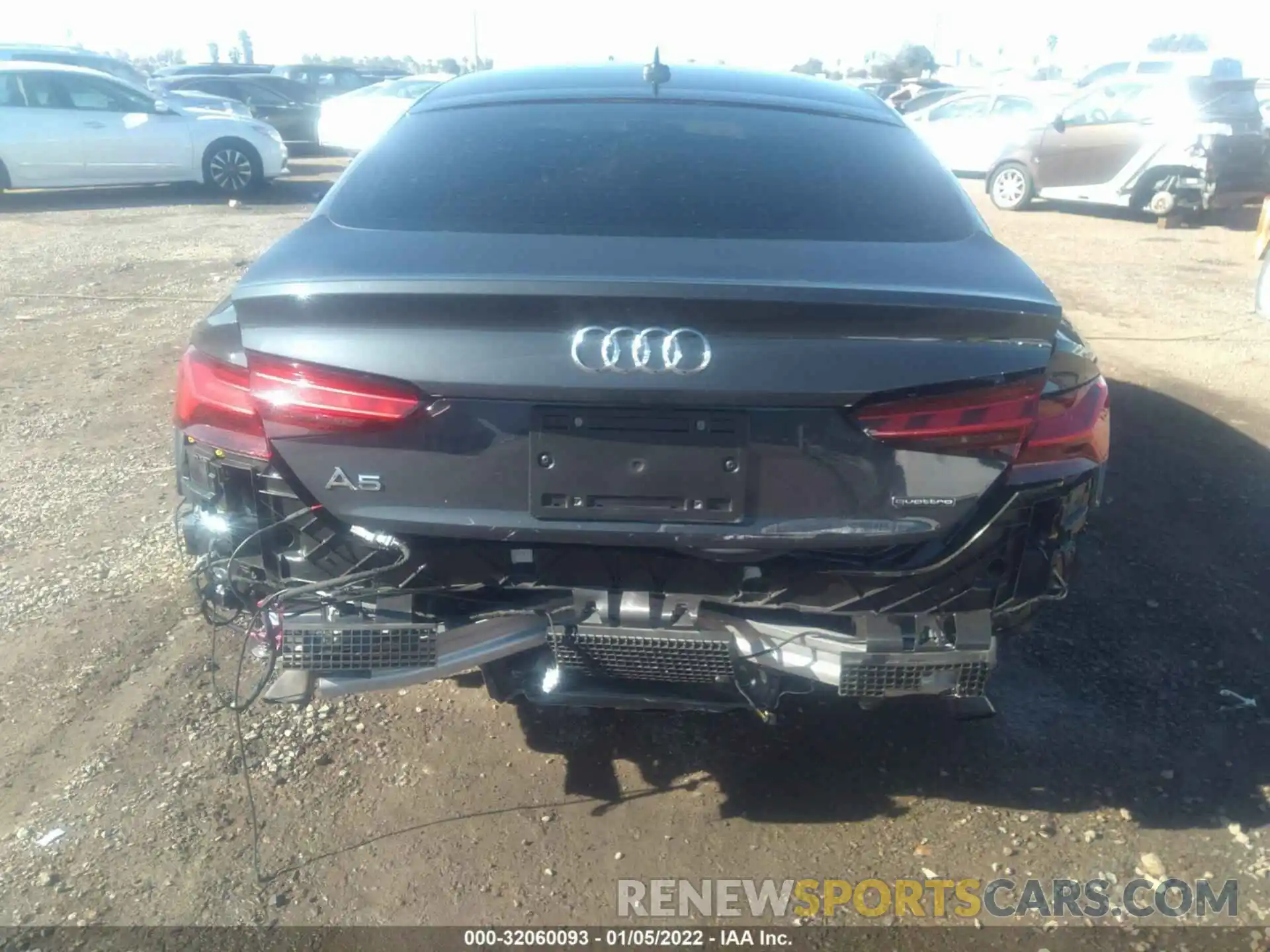 6 Photograph of a damaged car WAUCNCF56LA003550 AUDI A5 SPORTBACK 2020