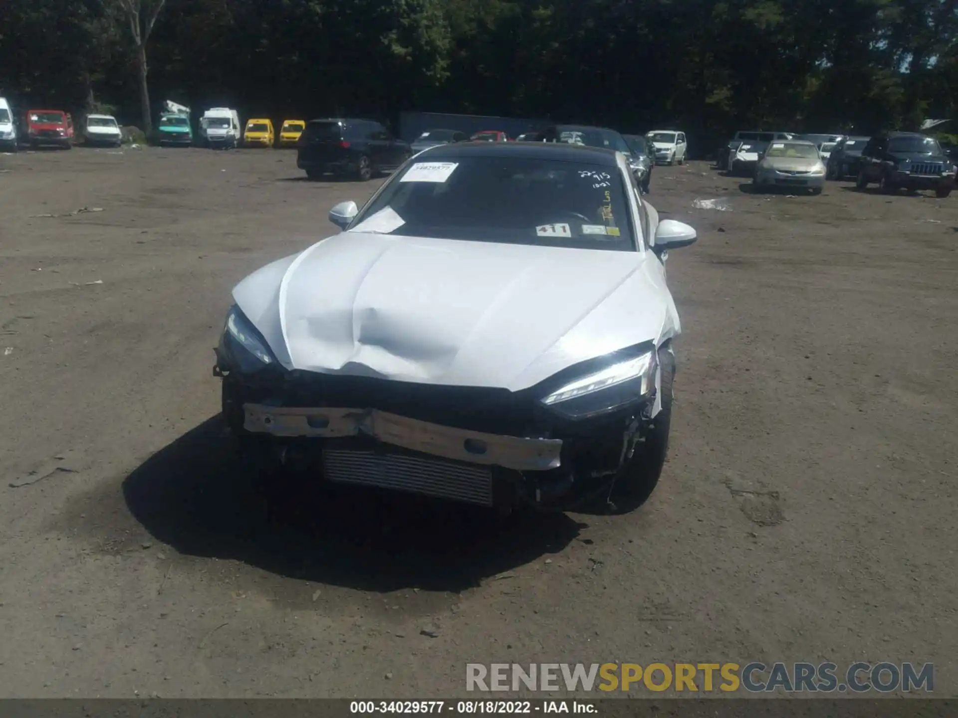 6 Photograph of a damaged car WAUCNCF56LA010742 AUDI A5 SPORTBACK 2020