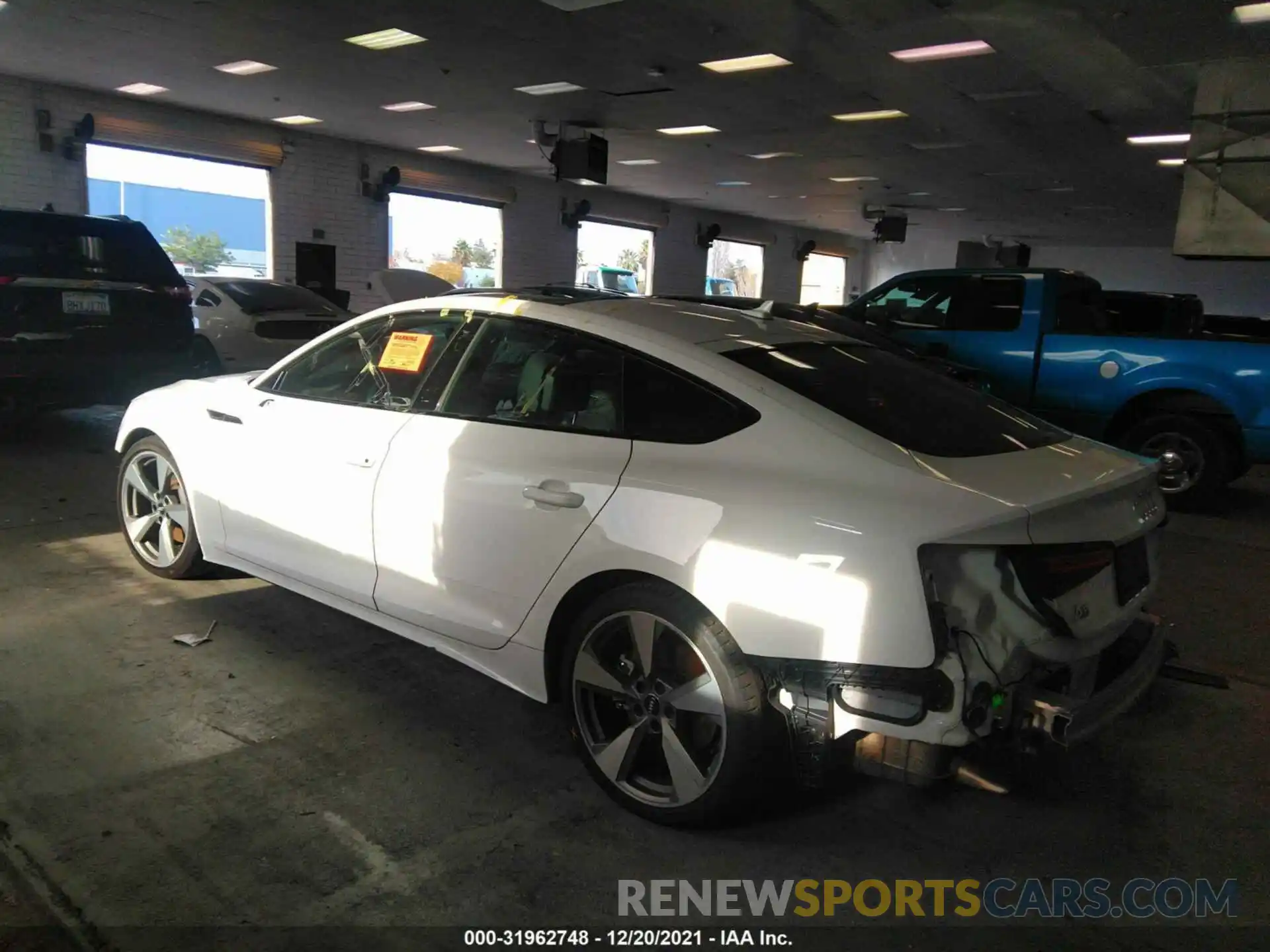 3 Photograph of a damaged car WAUCNCF56LA012829 AUDI A5 SPORTBACK 2020