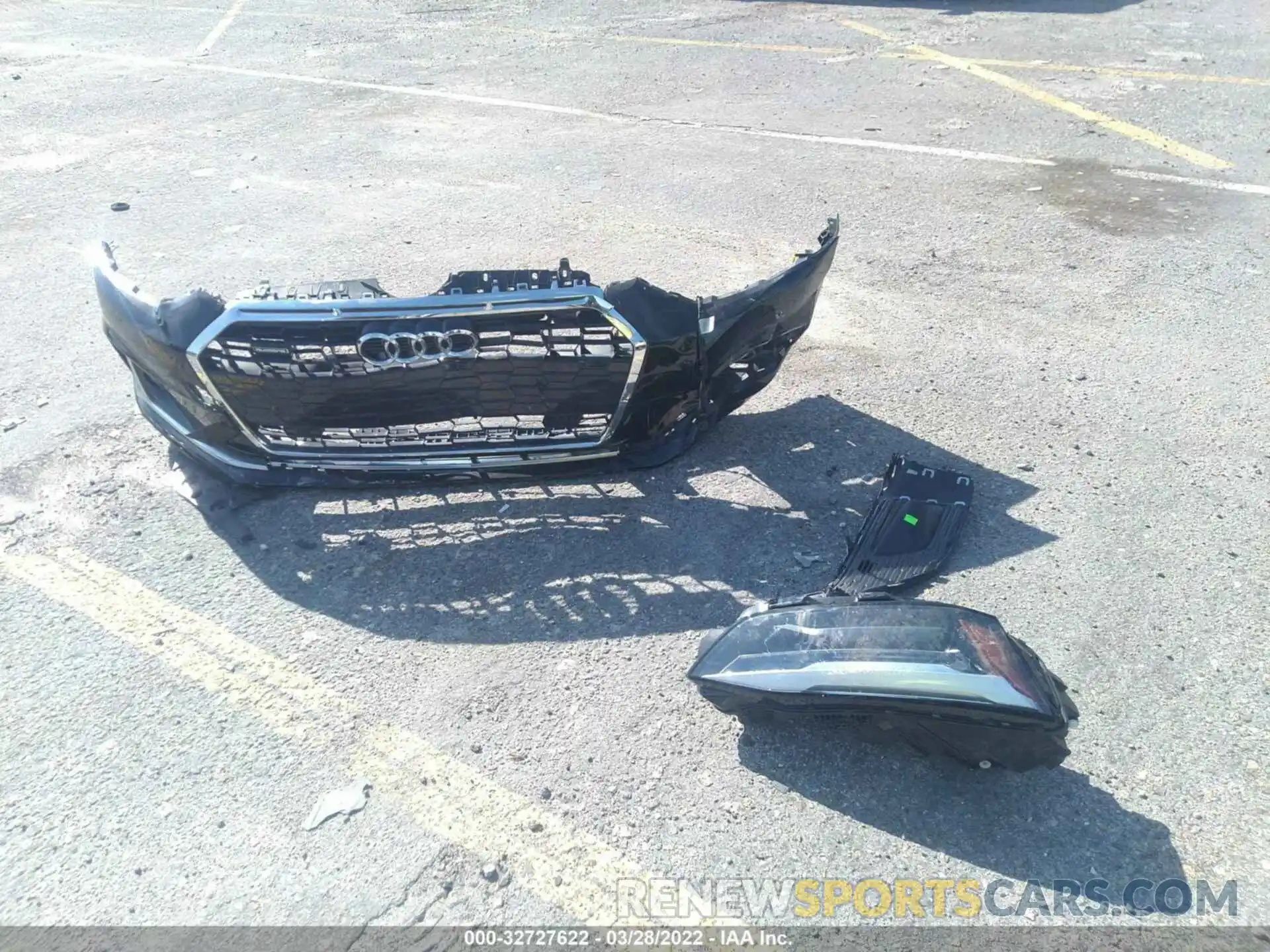 12 Photograph of a damaged car WAUABCF50MA009975 AUDI A5 SPORTBACK 2021