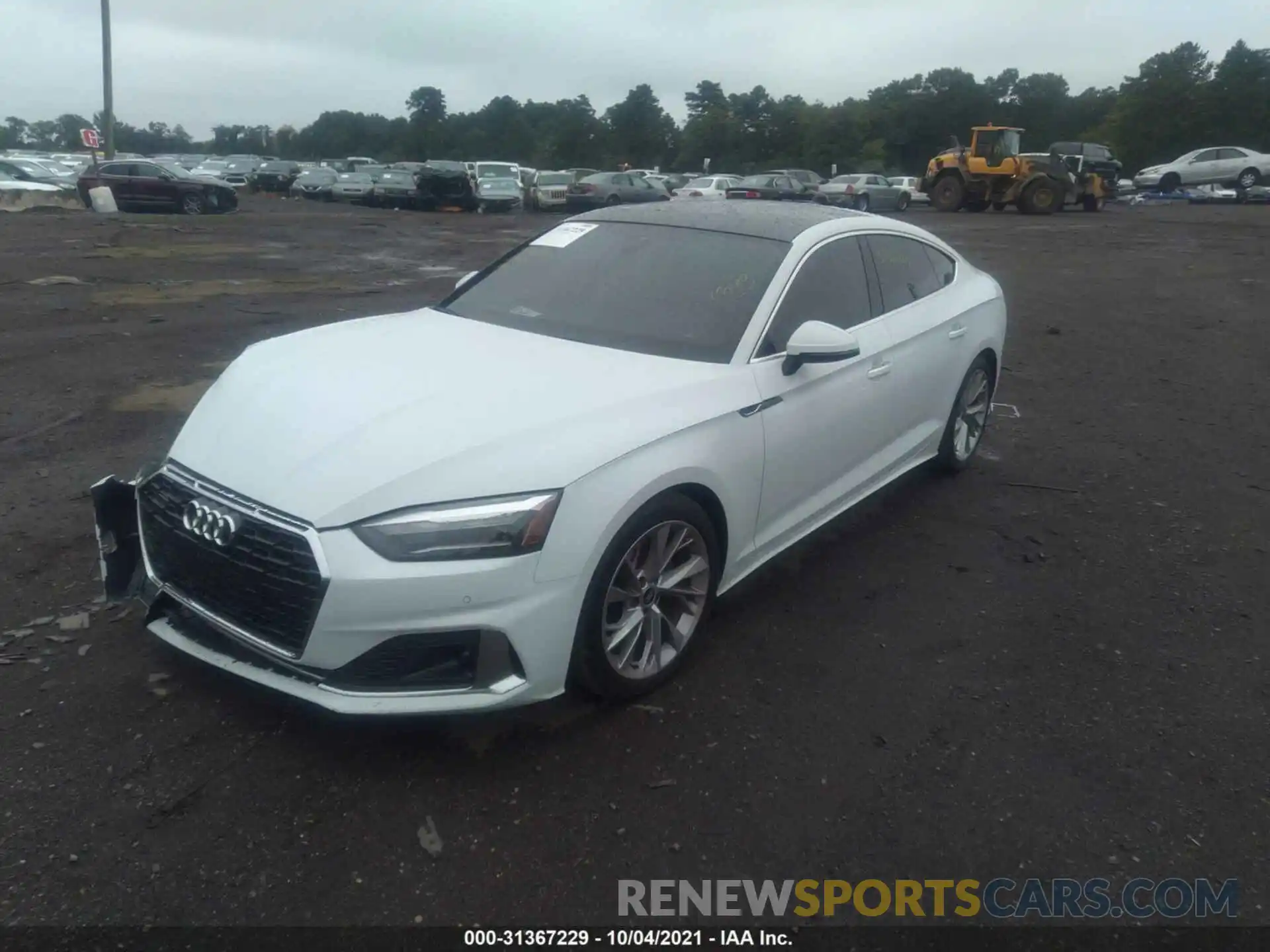 2 Photograph of a damaged car WAUABCF50MA028803 AUDI A5 SPORTBACK 2021