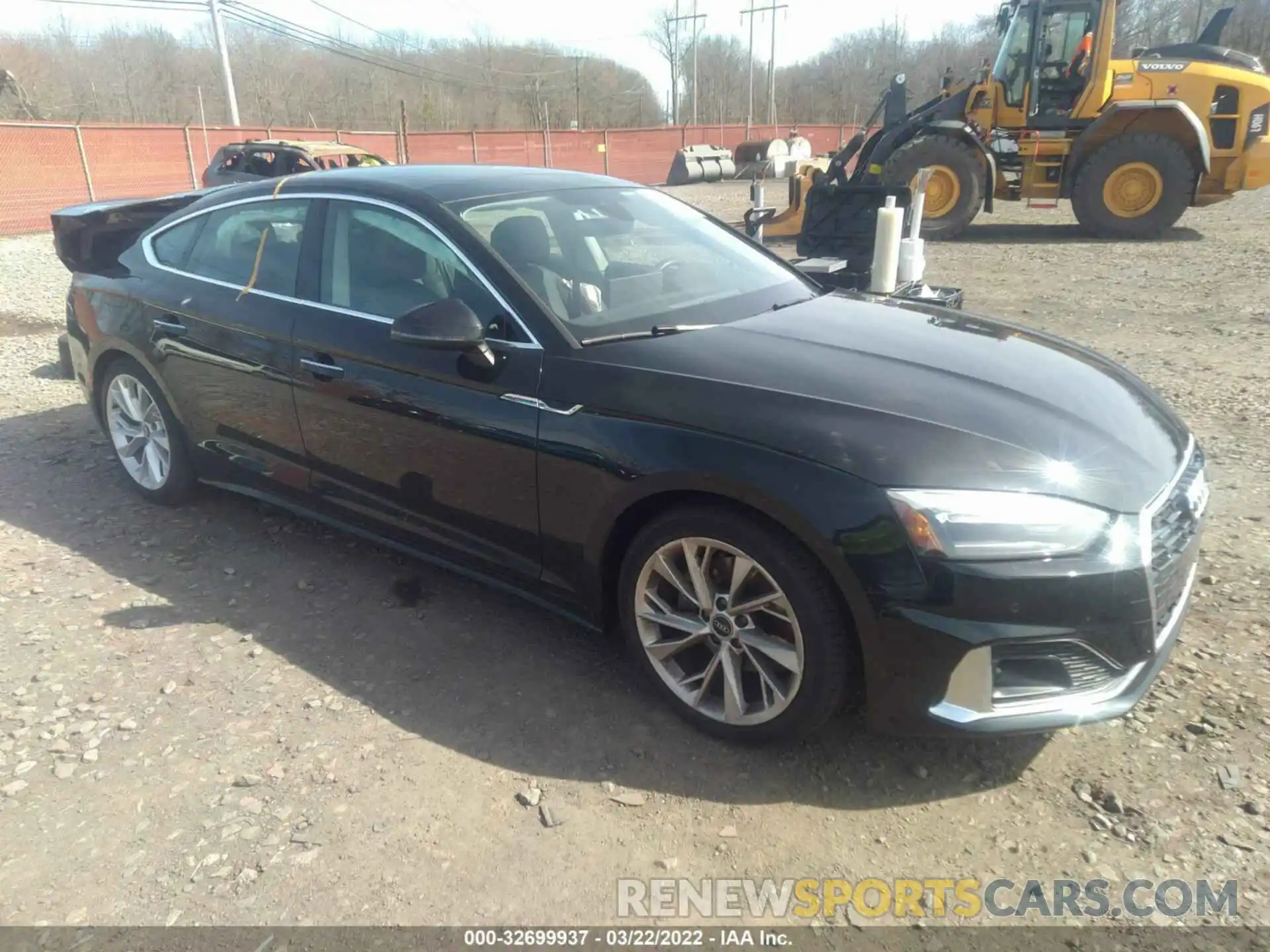 1 Photograph of a damaged car WAUABCF51MA037915 AUDI A5 SPORTBACK 2021