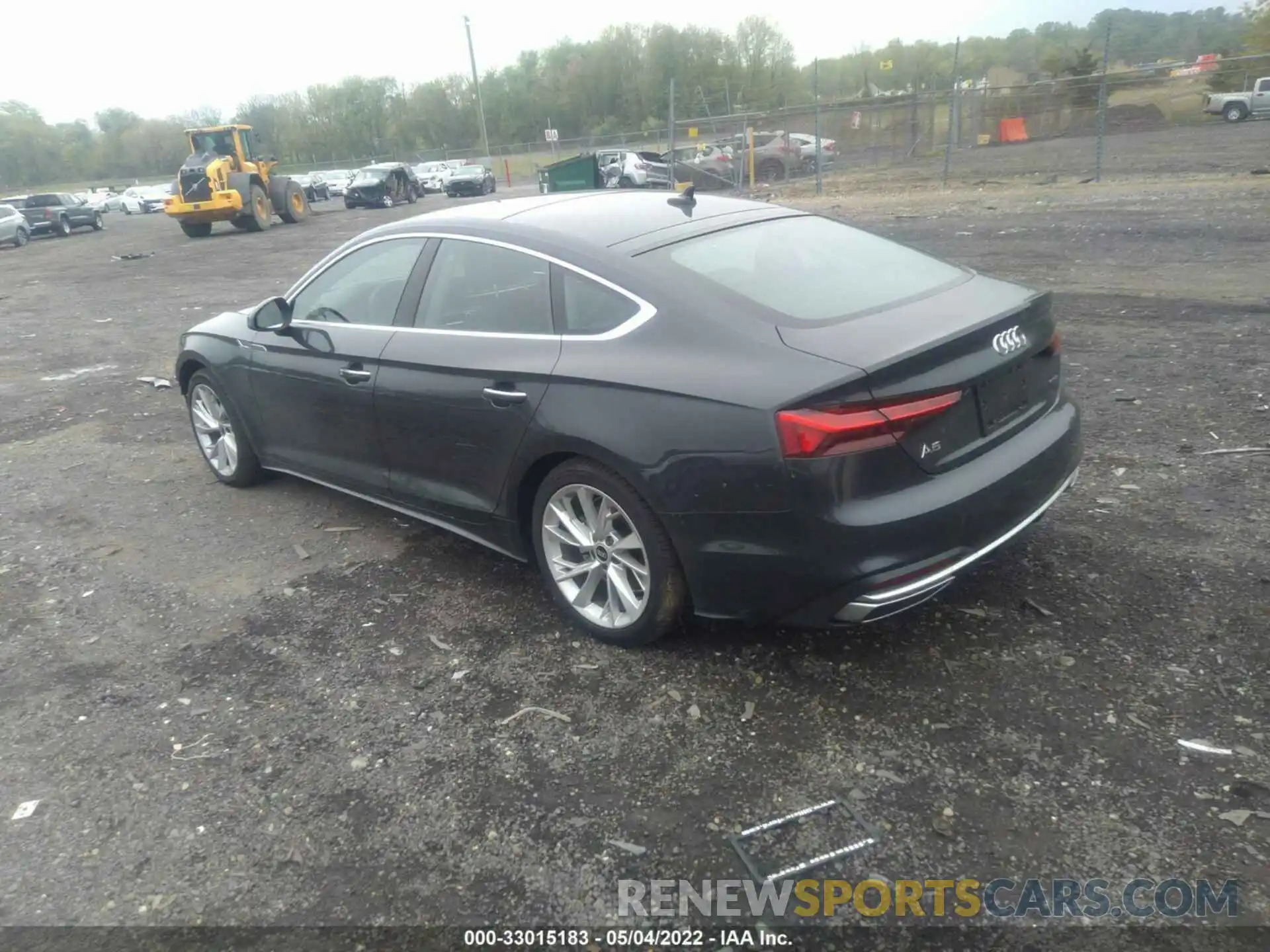 3 Photograph of a damaged car WAUABCF52MA062970 AUDI A5 SPORTBACK 2021